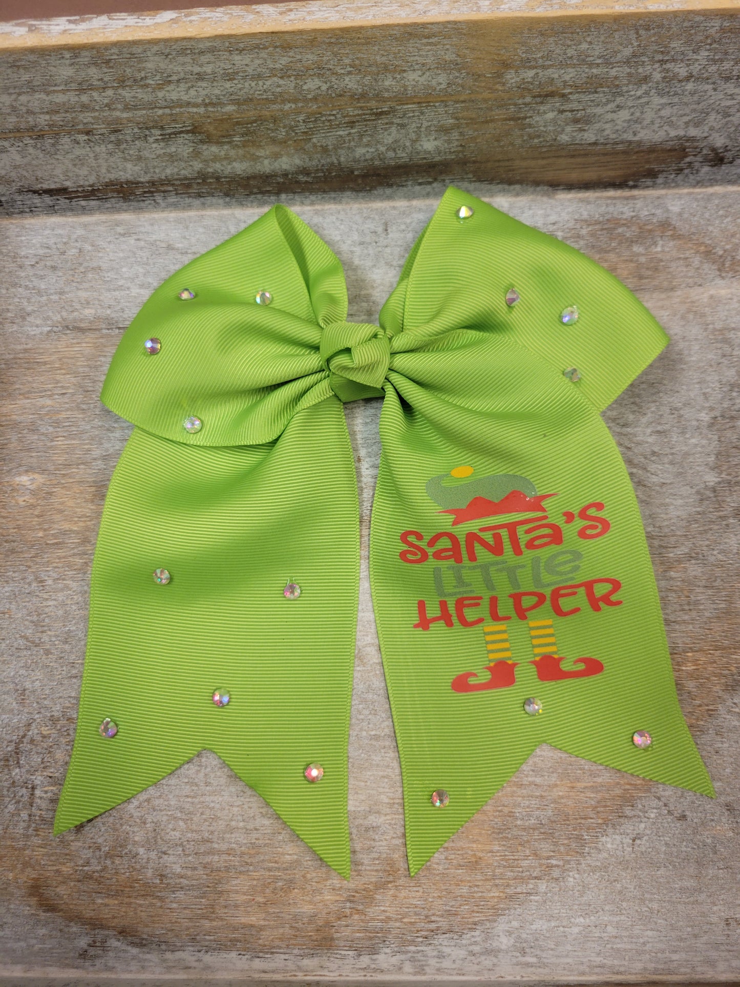 Santas little helper  Bow