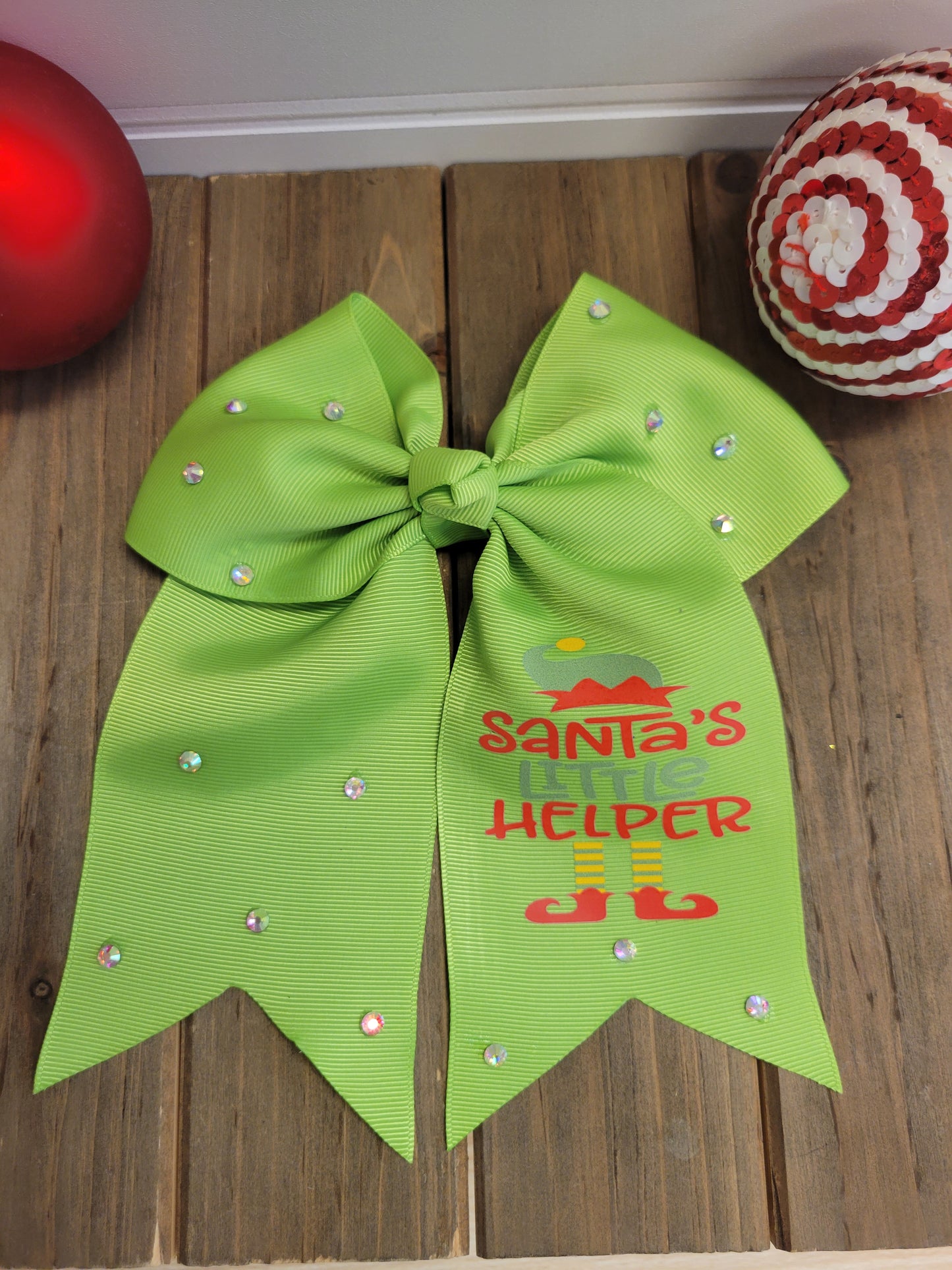 Santas little helper  Bow