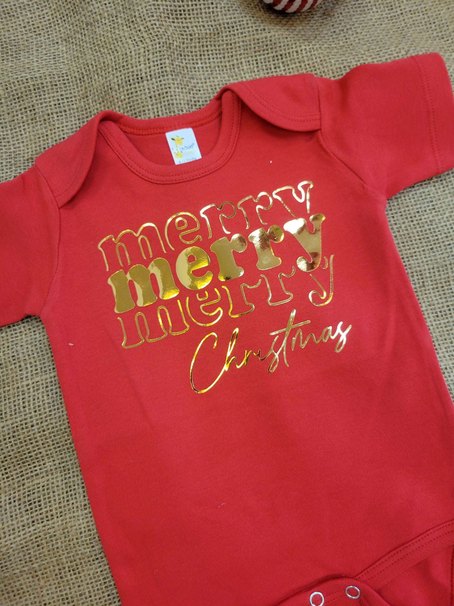 Christmas Baby Short/ long  Sleeve Onesien