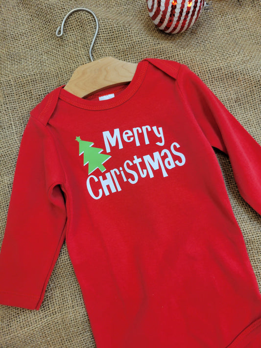 Christmas Baby Short/ long  Sleeve Onesien