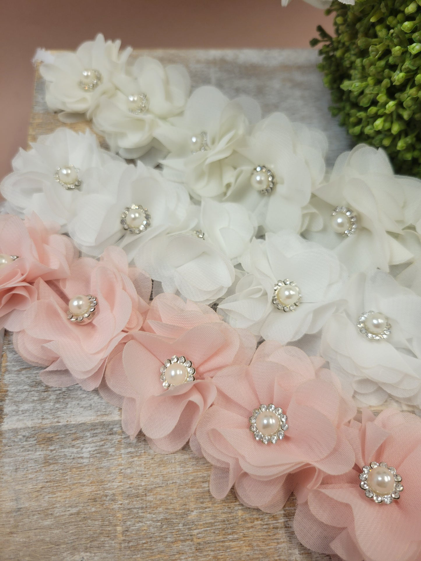 White flowers headband, Communion headband, baptis headband