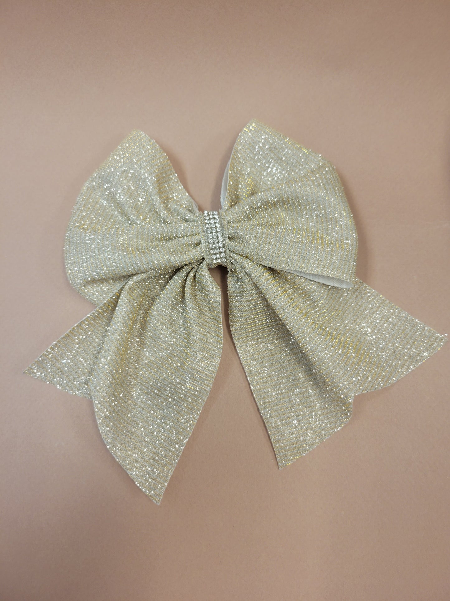 Christmas metallic gold  Bow