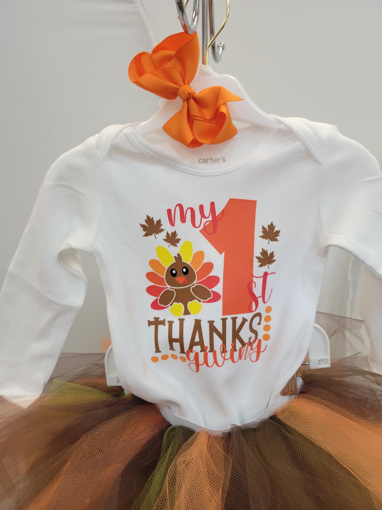 Baby's First ThanksgivingTutu Outfit