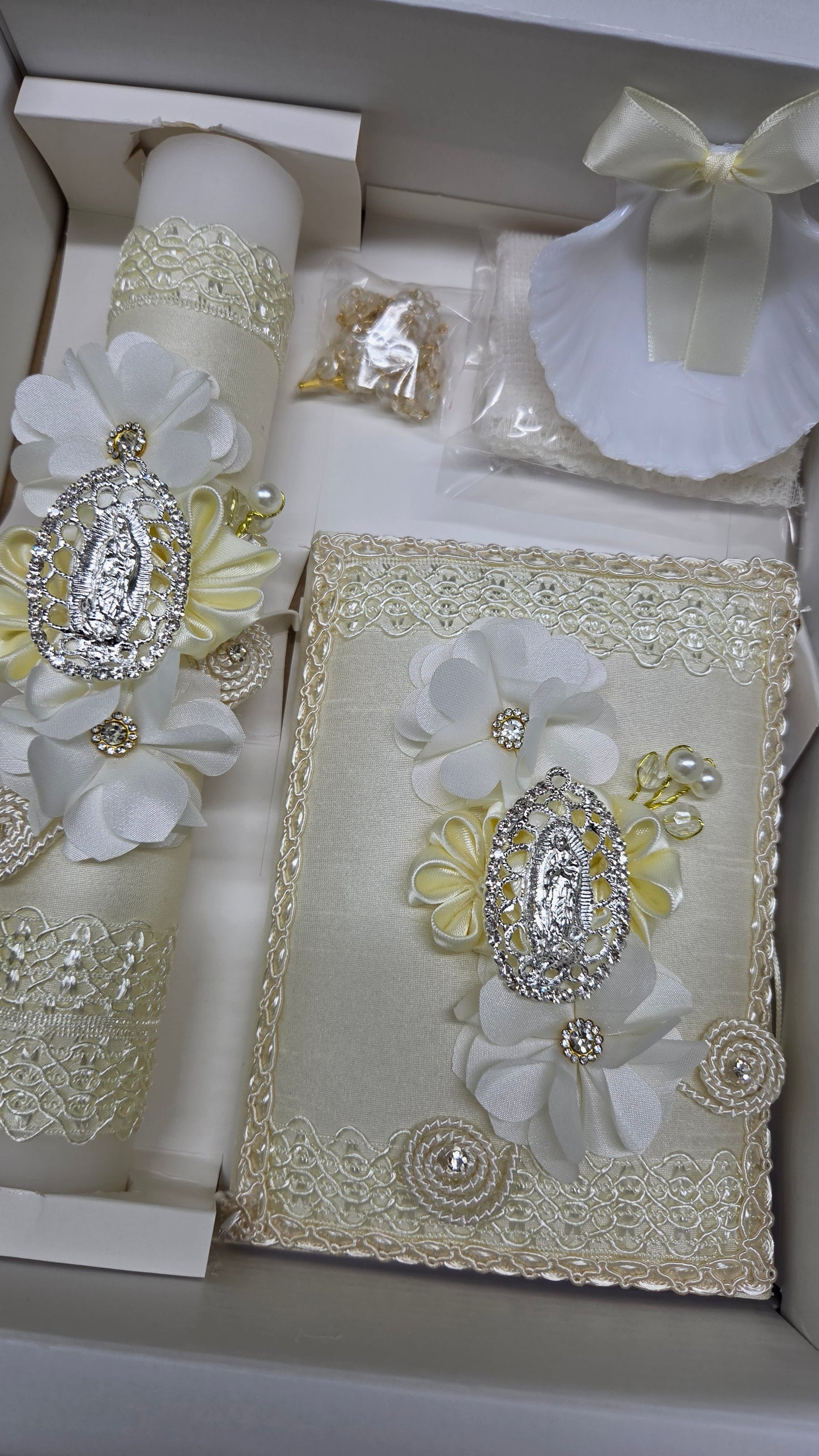 Baptism/Christening Candle Set