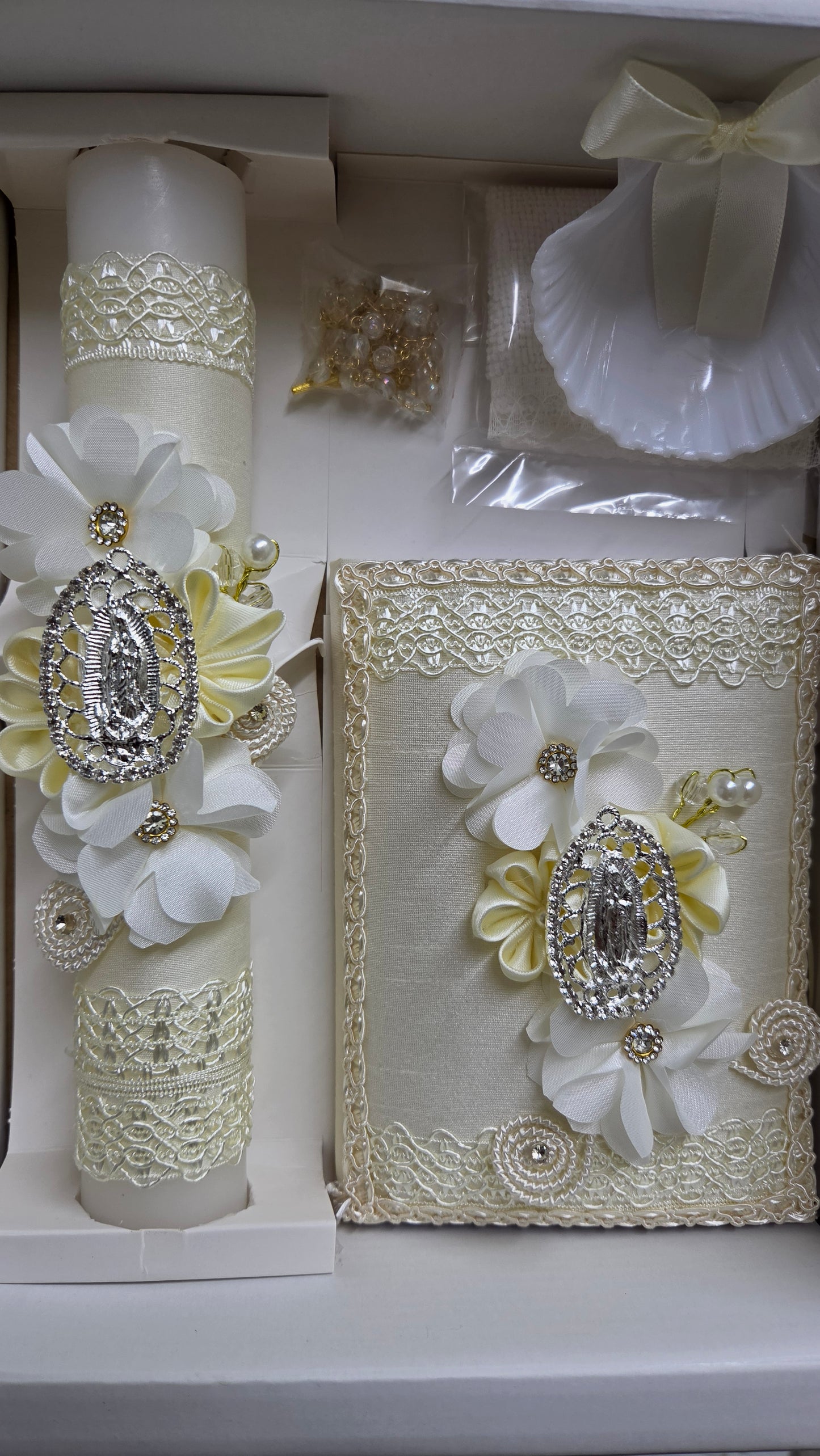 Baptism/Christening Candle Set