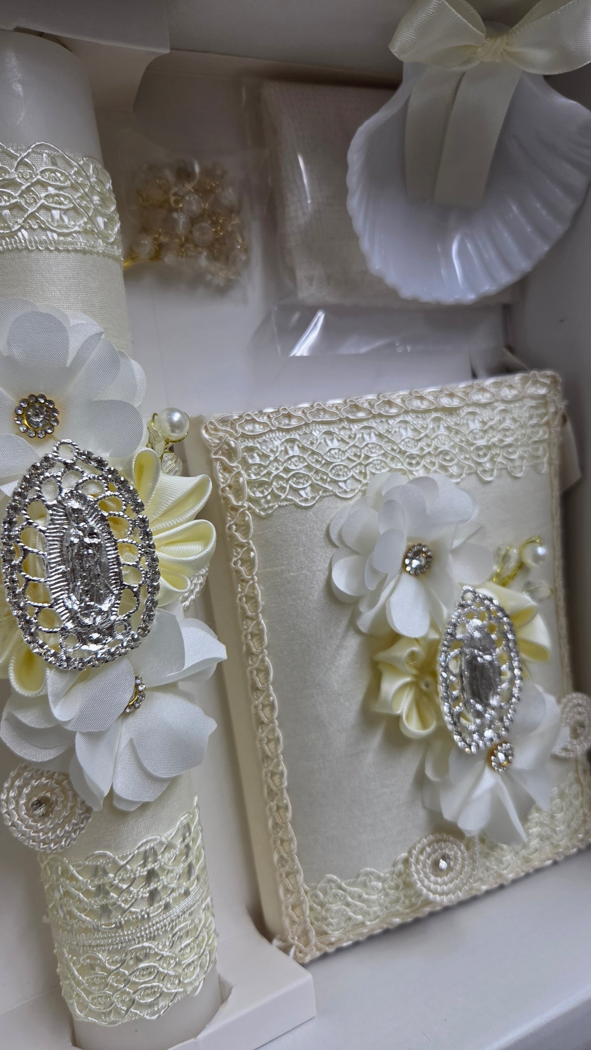 Baptism/Christening Candle Set