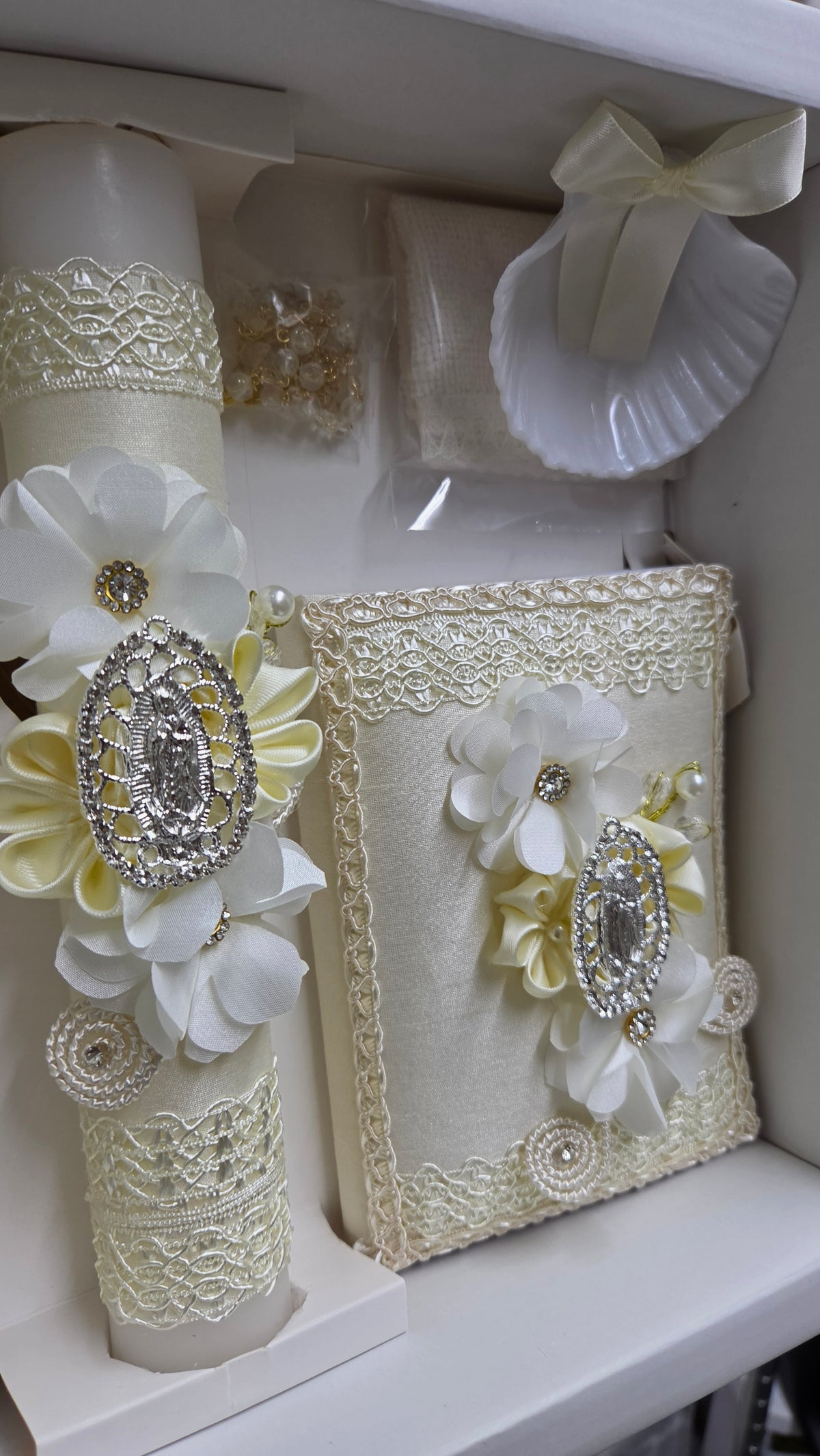 Baptism/Christening Candle Set