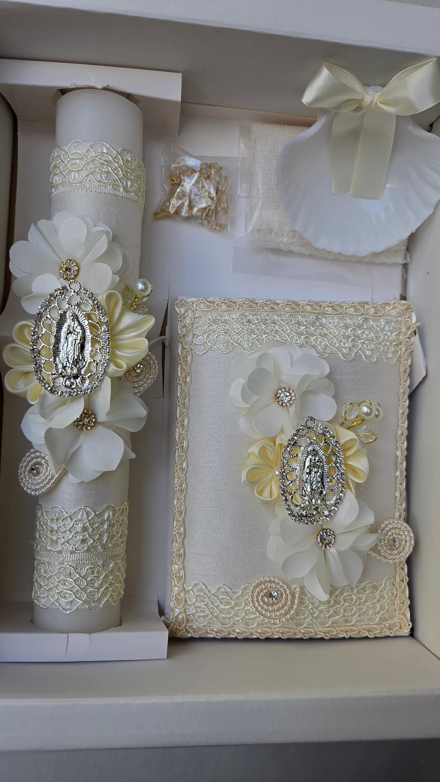 Baptism/Christening Candle Set