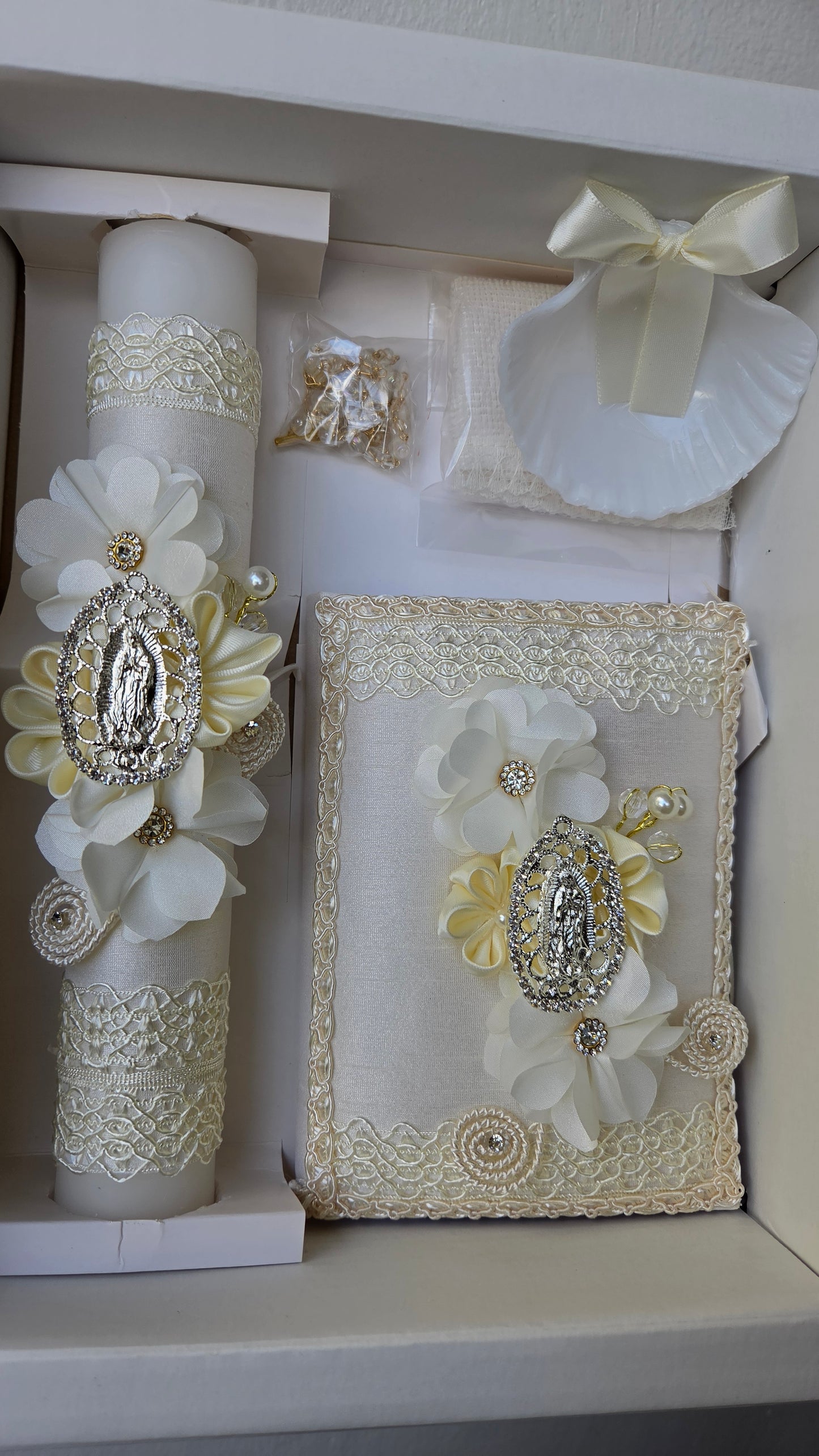 Baptism/Christening Candle Set