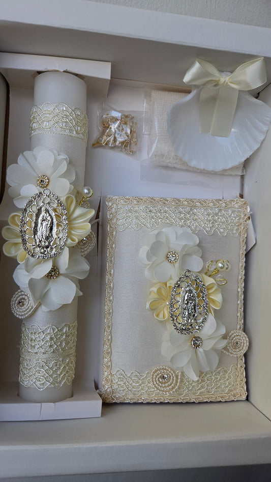 Baptism/Christening Candle Set
