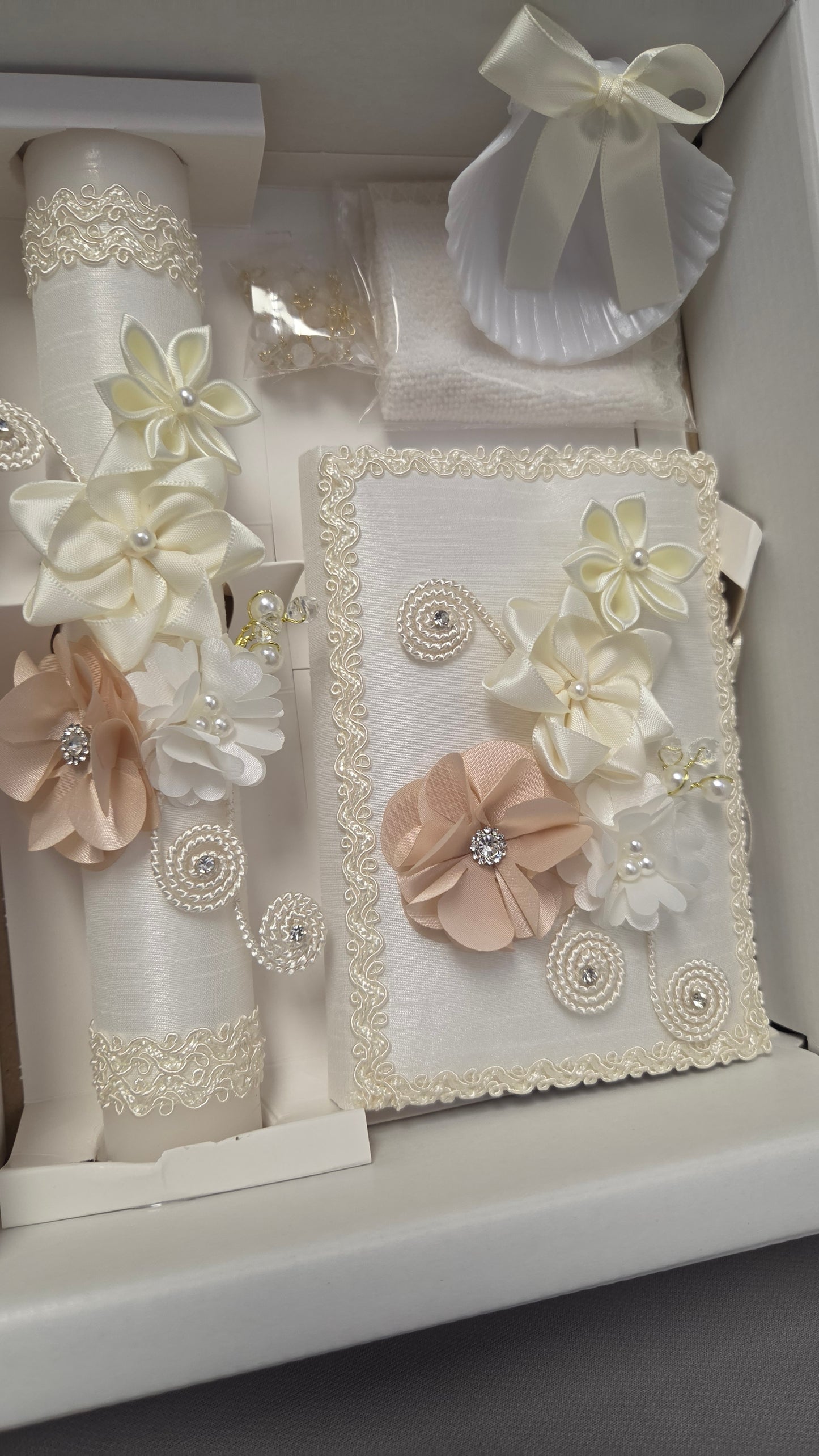 Baptism/Christening Candle Set