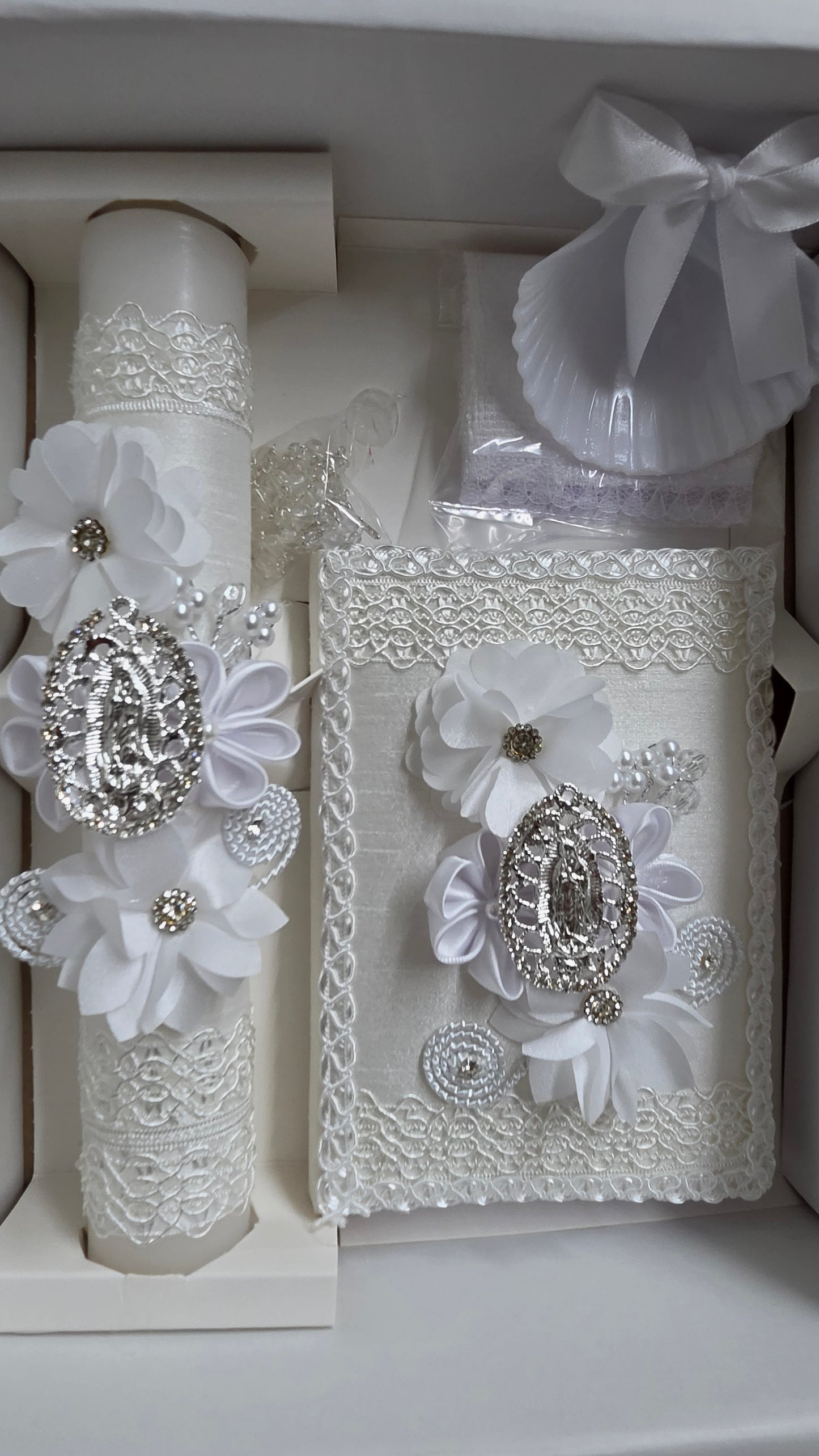 Baptism/Christening Candle Set