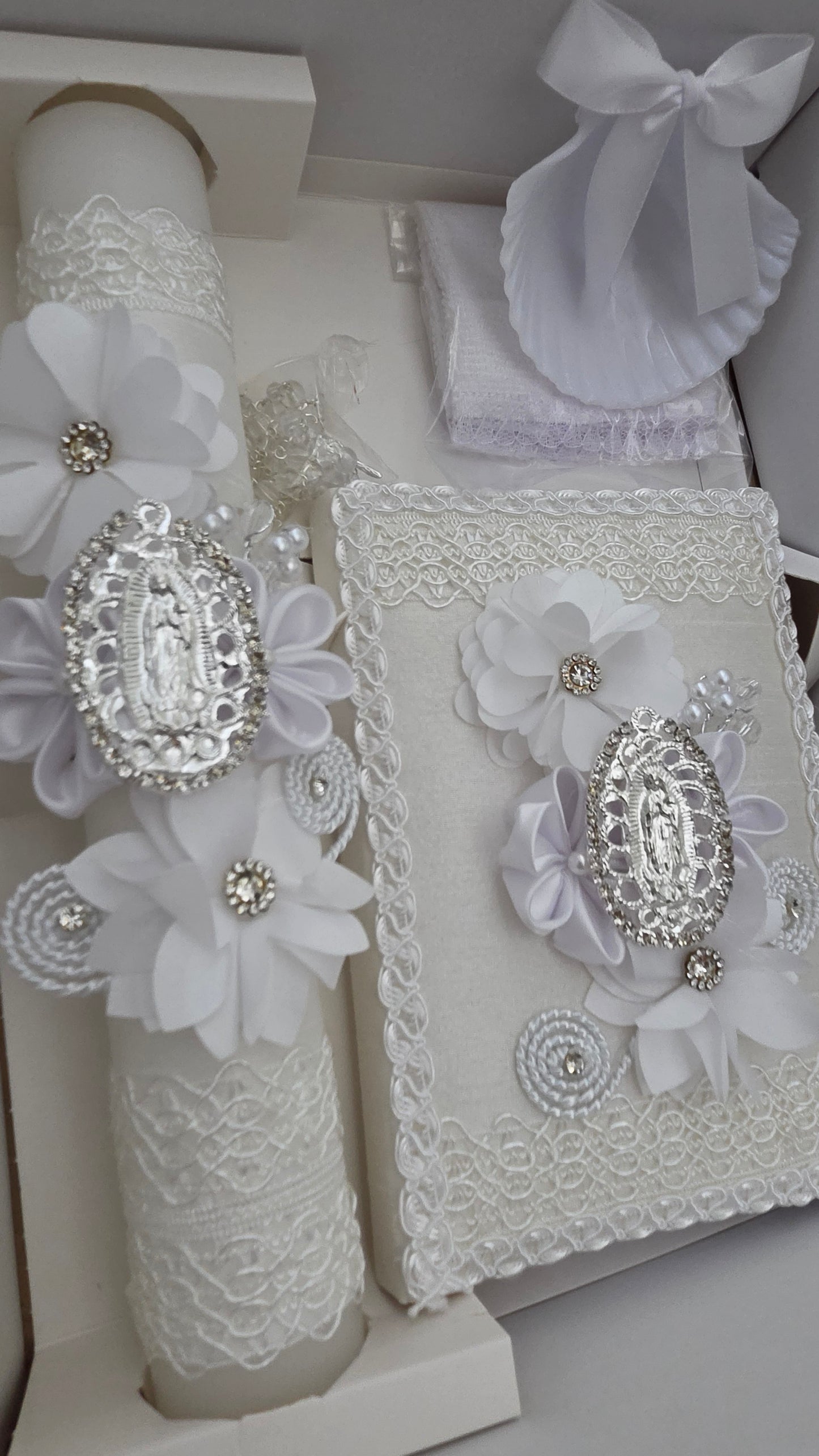Baptism/Christening Candle Set