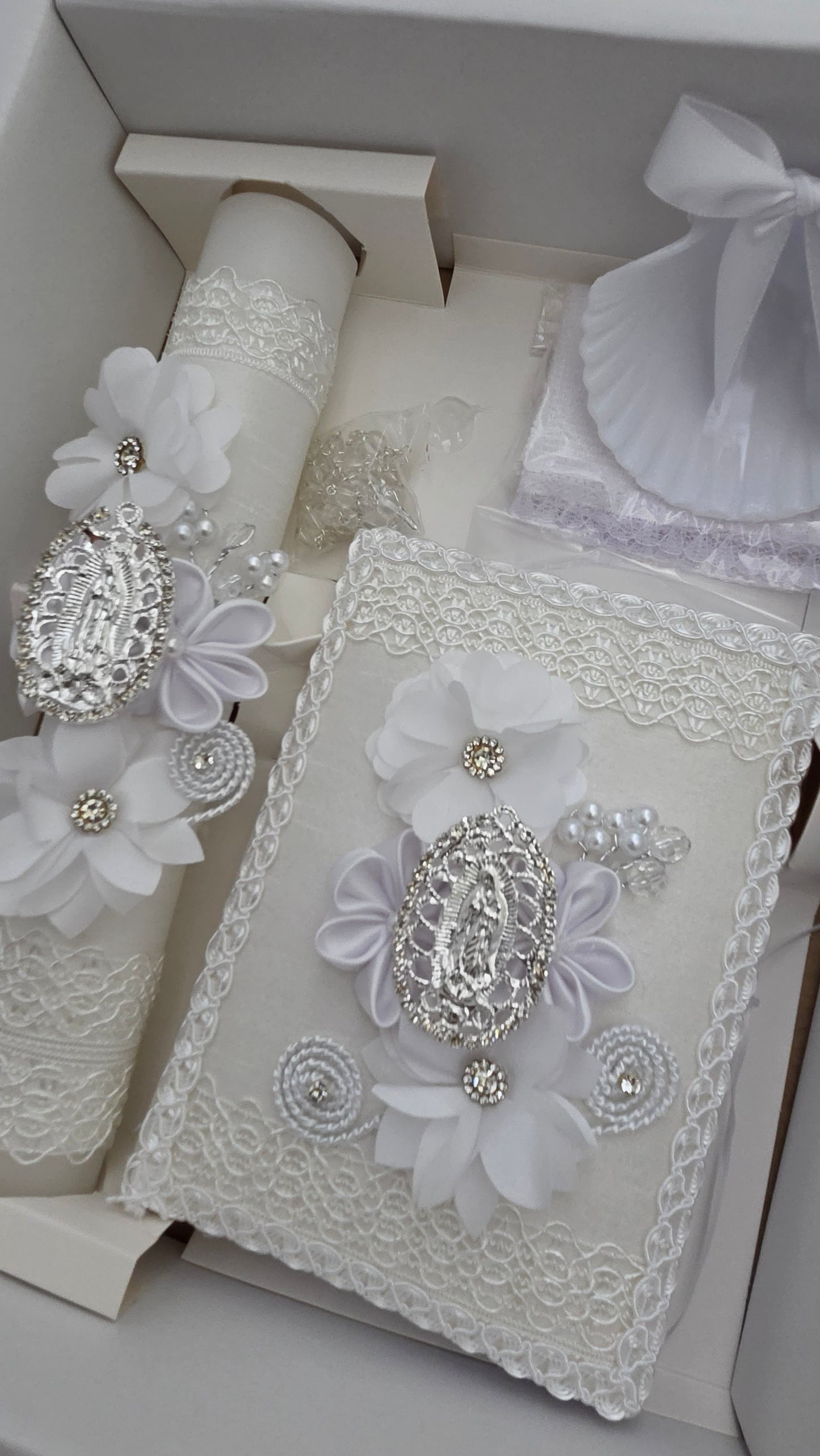 Baptism/Christening Candle Set
