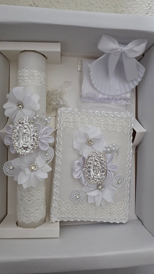 Baptism/Christening Candle Set