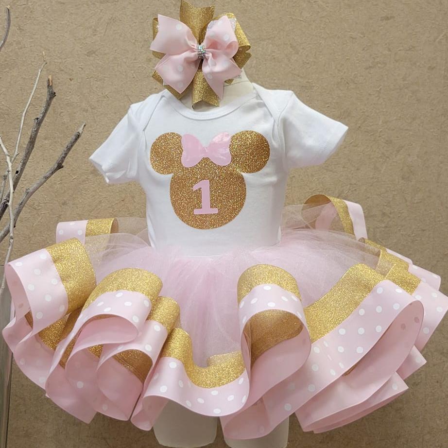 Minnie mouse Personalized Tutu Outfit