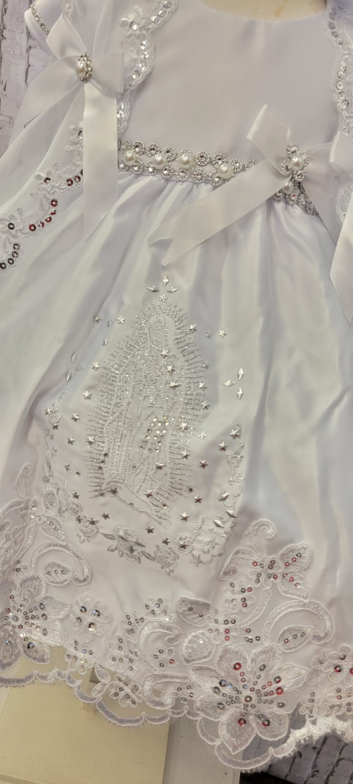 White Baptism/Christening Gown 2398