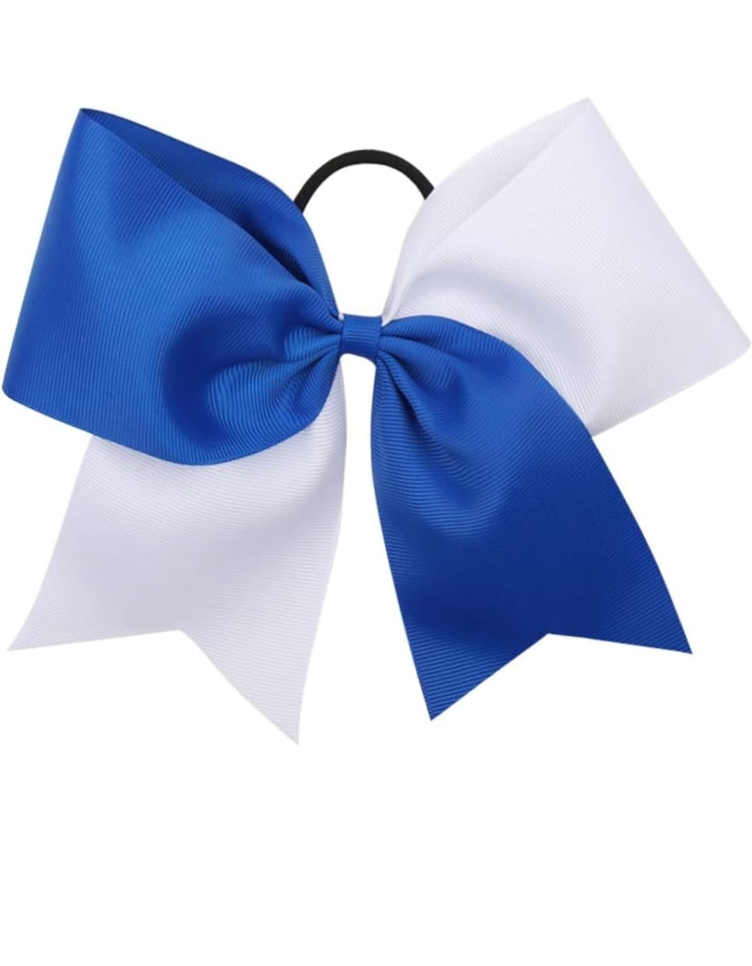 Royal blue and white  Cheer Bow