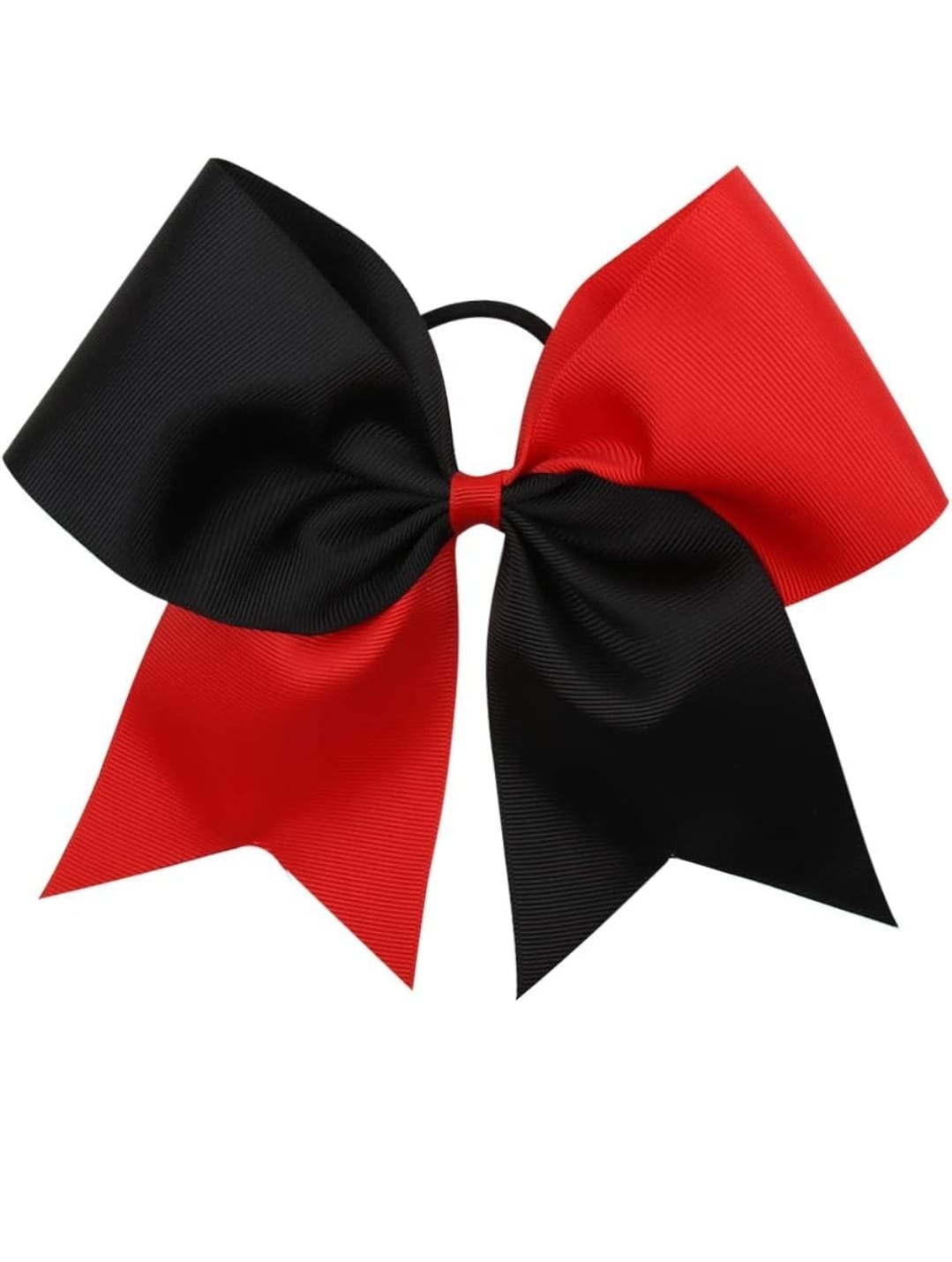Black and red Cheer Bow