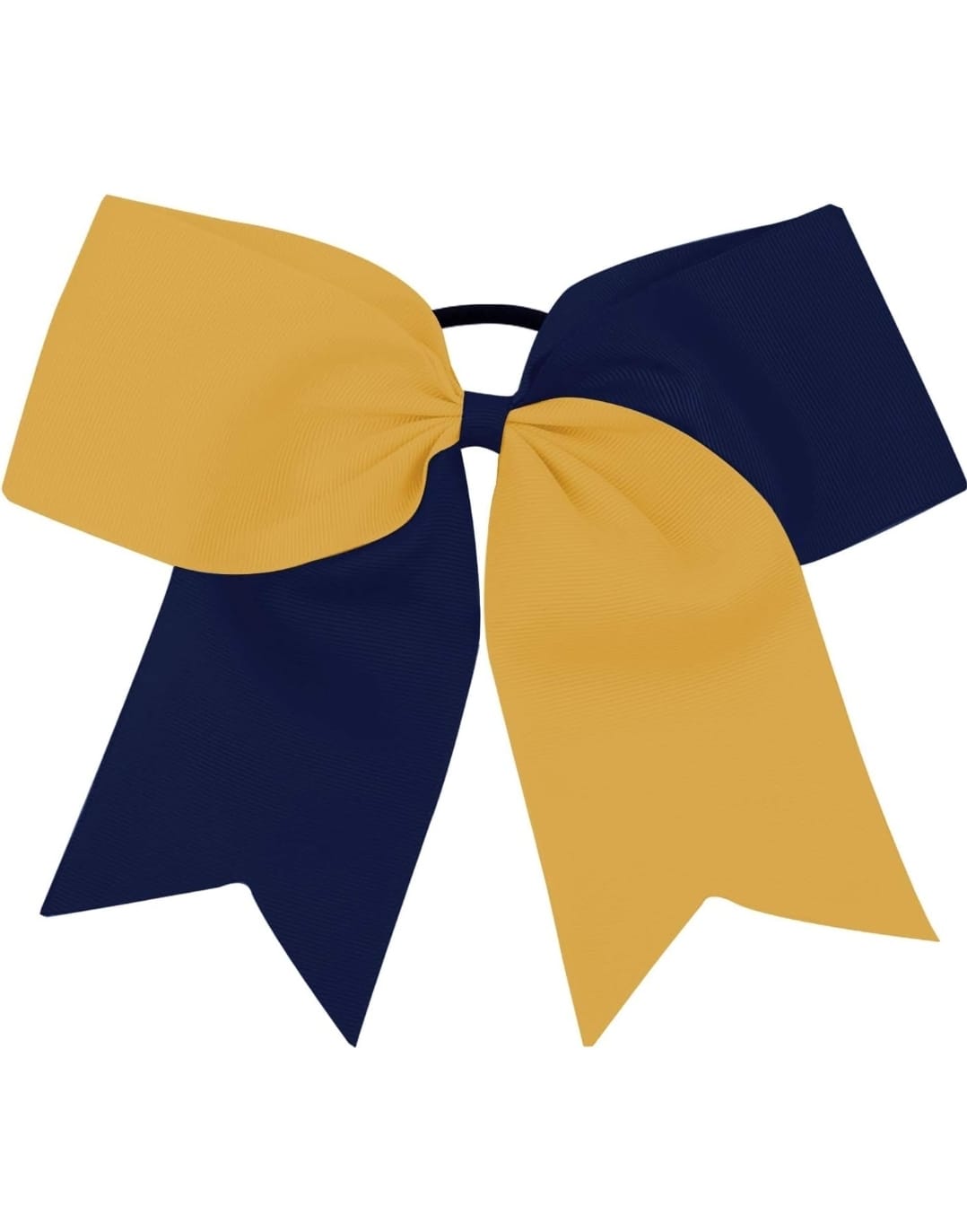 Black and gold Cheer Bow