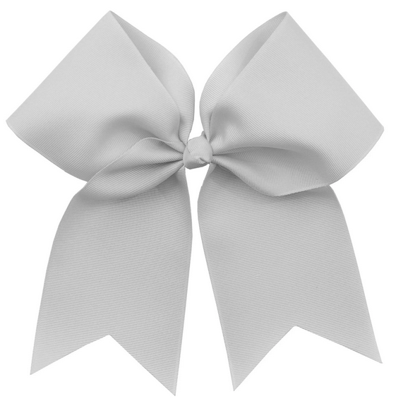 White Bow  Cheer Style