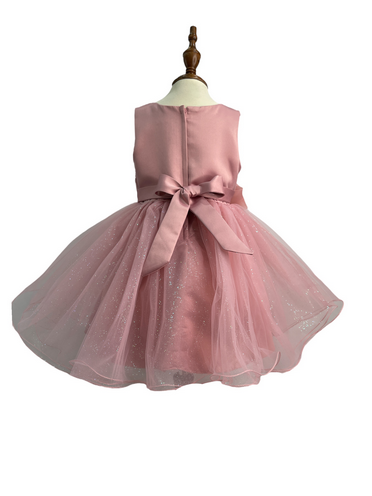 Dusty Rose Baby Dress