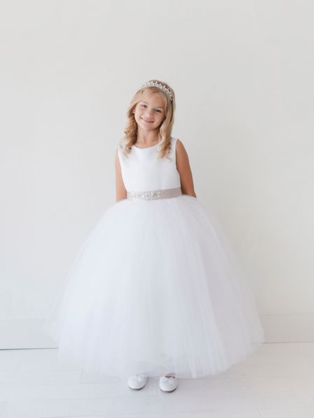 First Holy Communion Dress white 5700