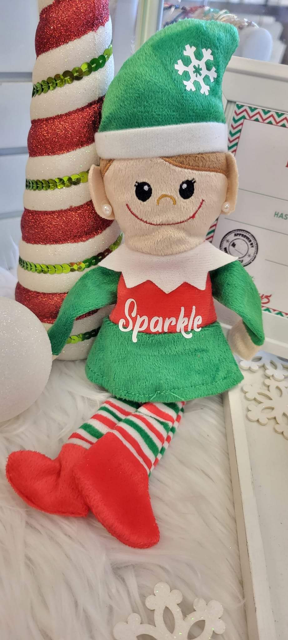 Personalized 12 inch Elf  Plush Toy