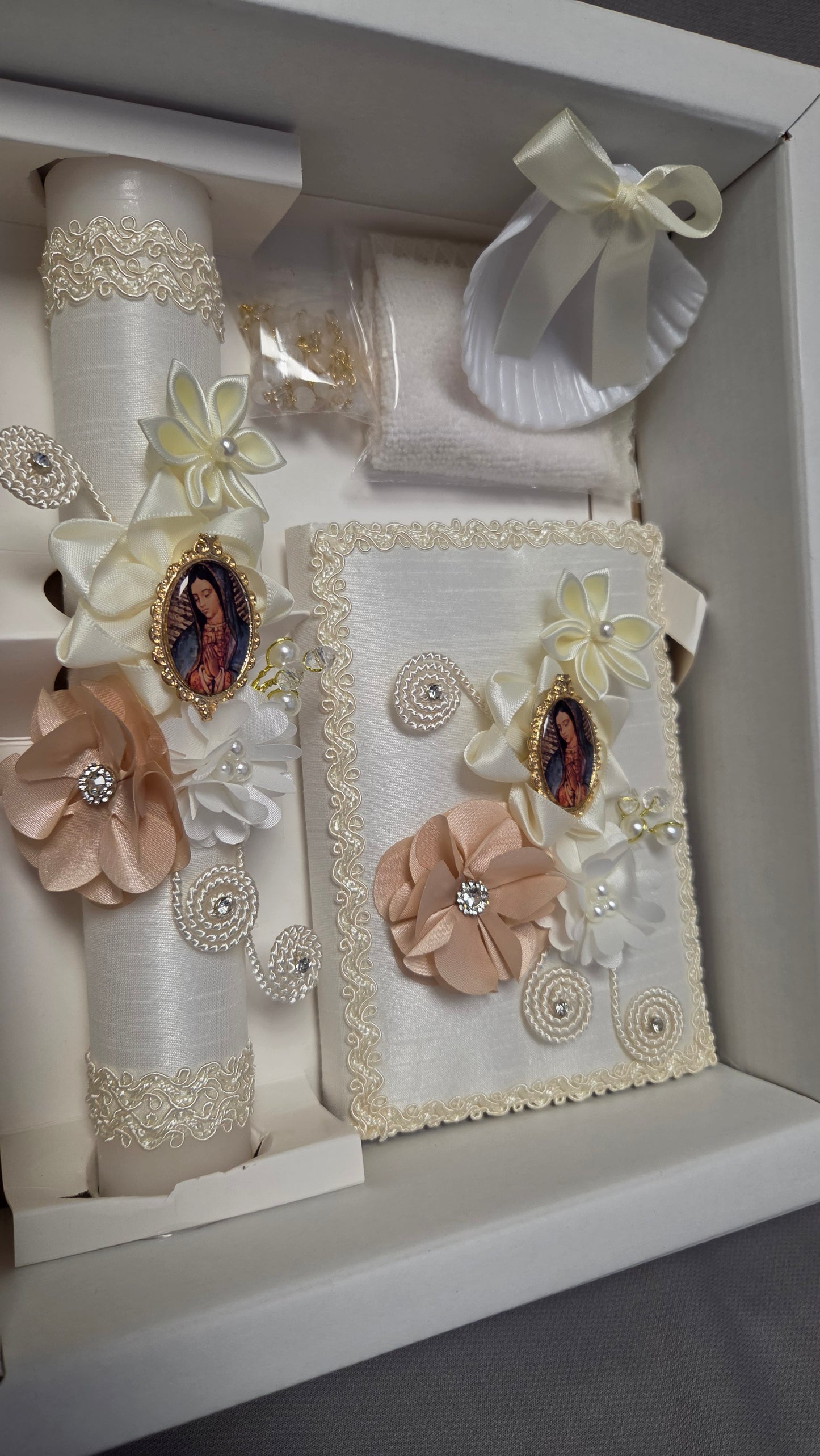 Baptism/Christening Candle Set