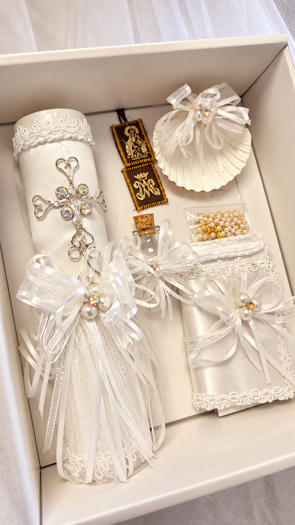 Baptism/Christening Candle Set