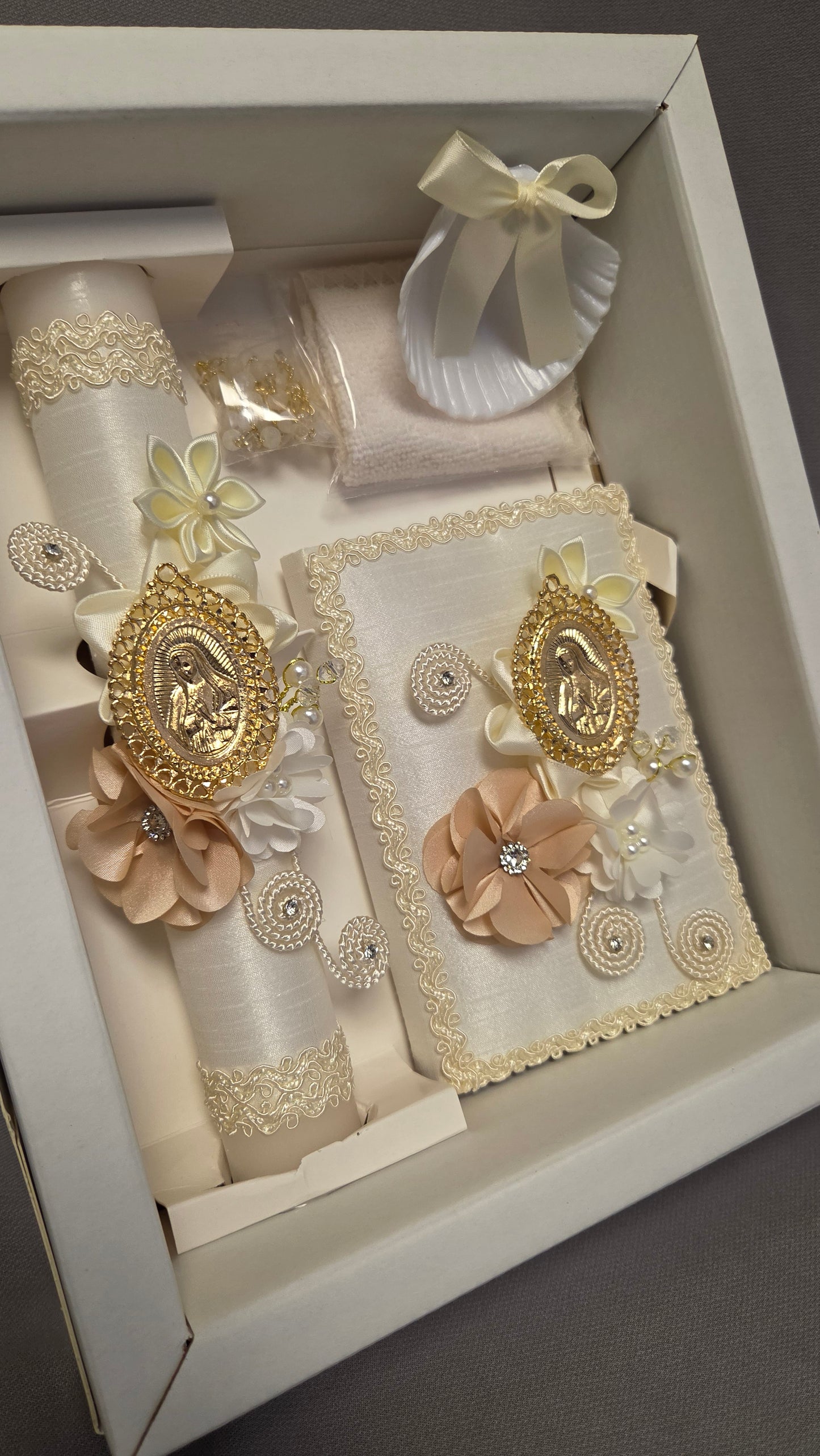 Baptism/Christening Candle Set