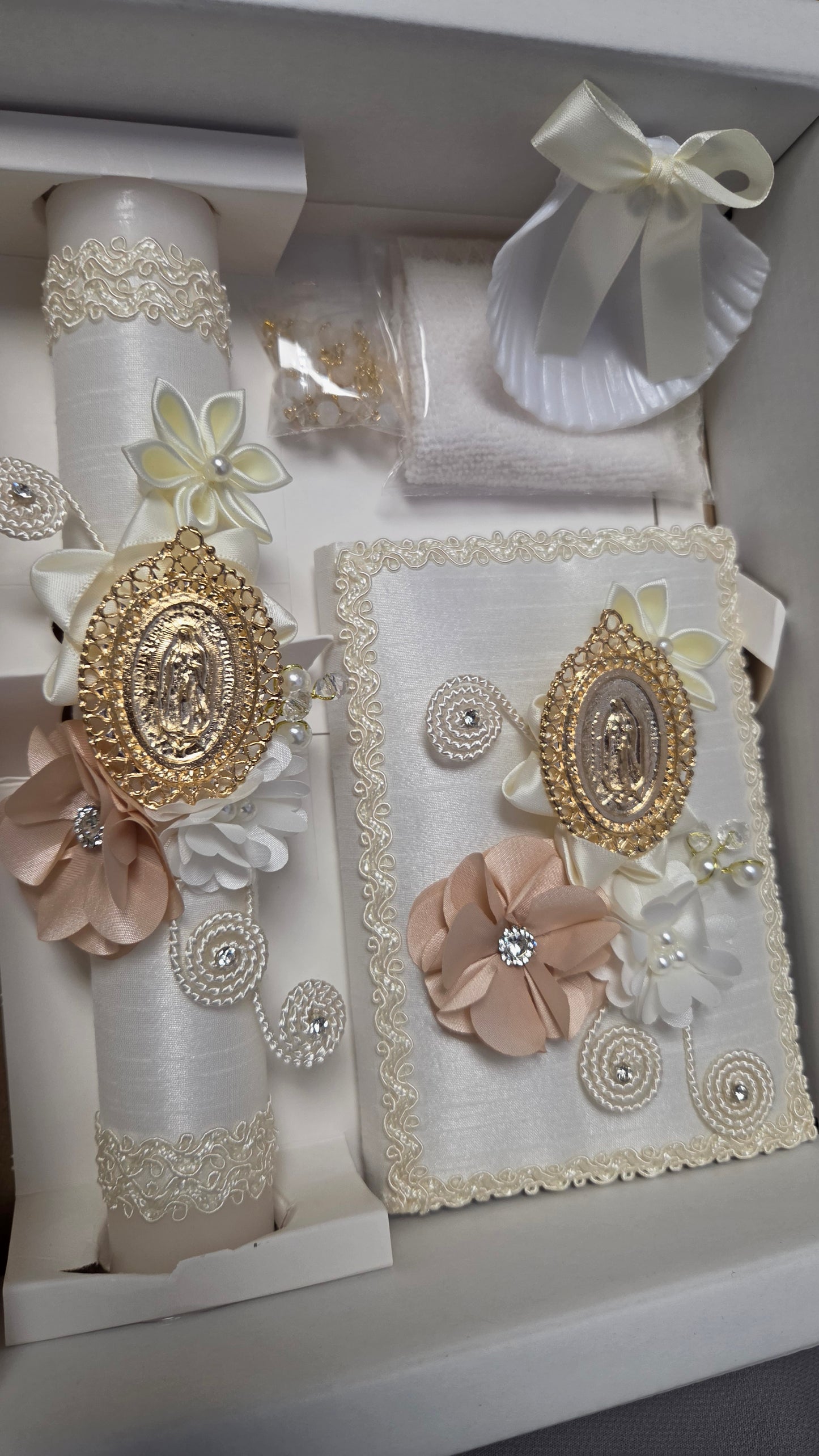 Baptism/Christening Candle Set