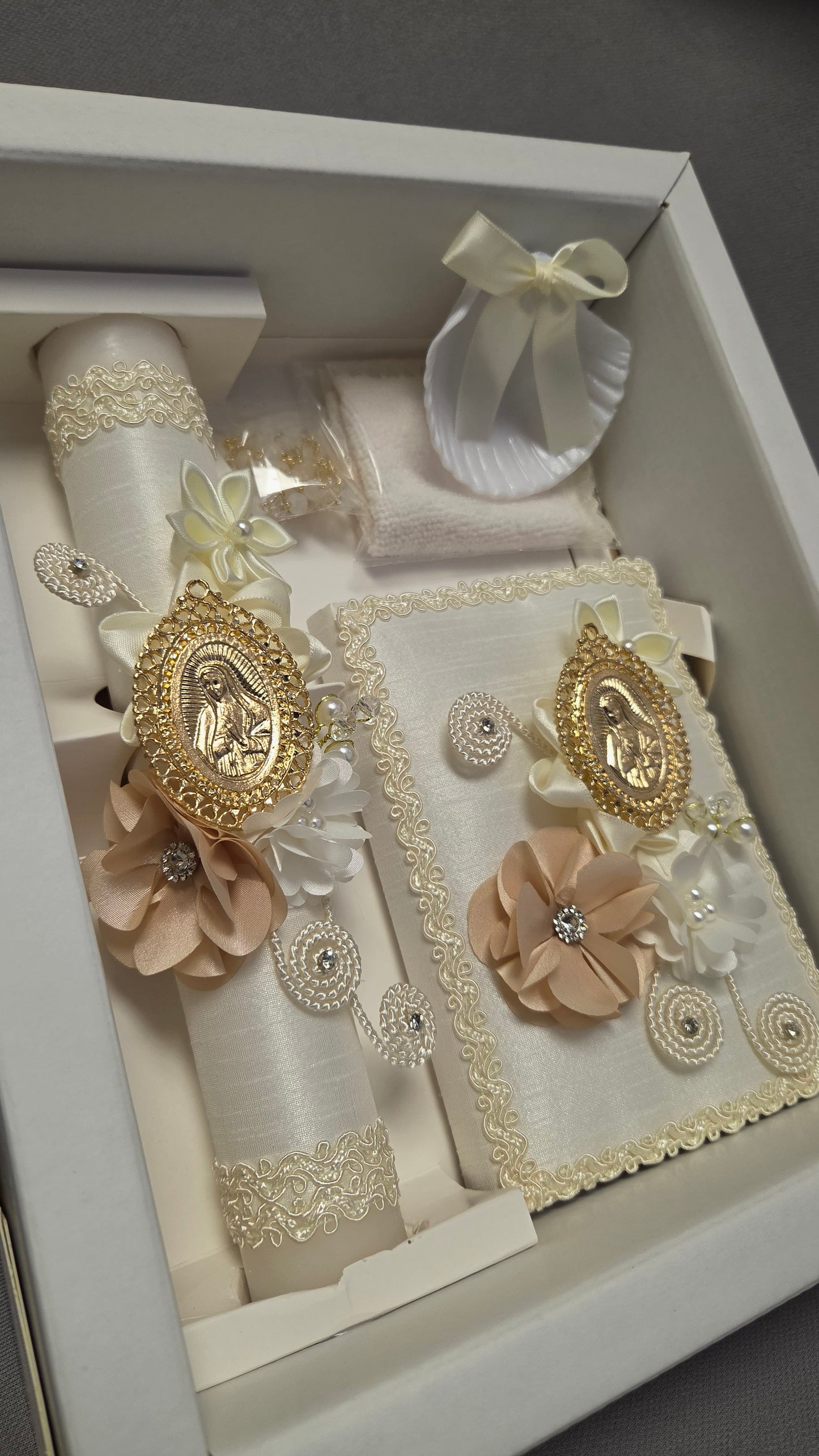 Baptism/Christening Candle Set