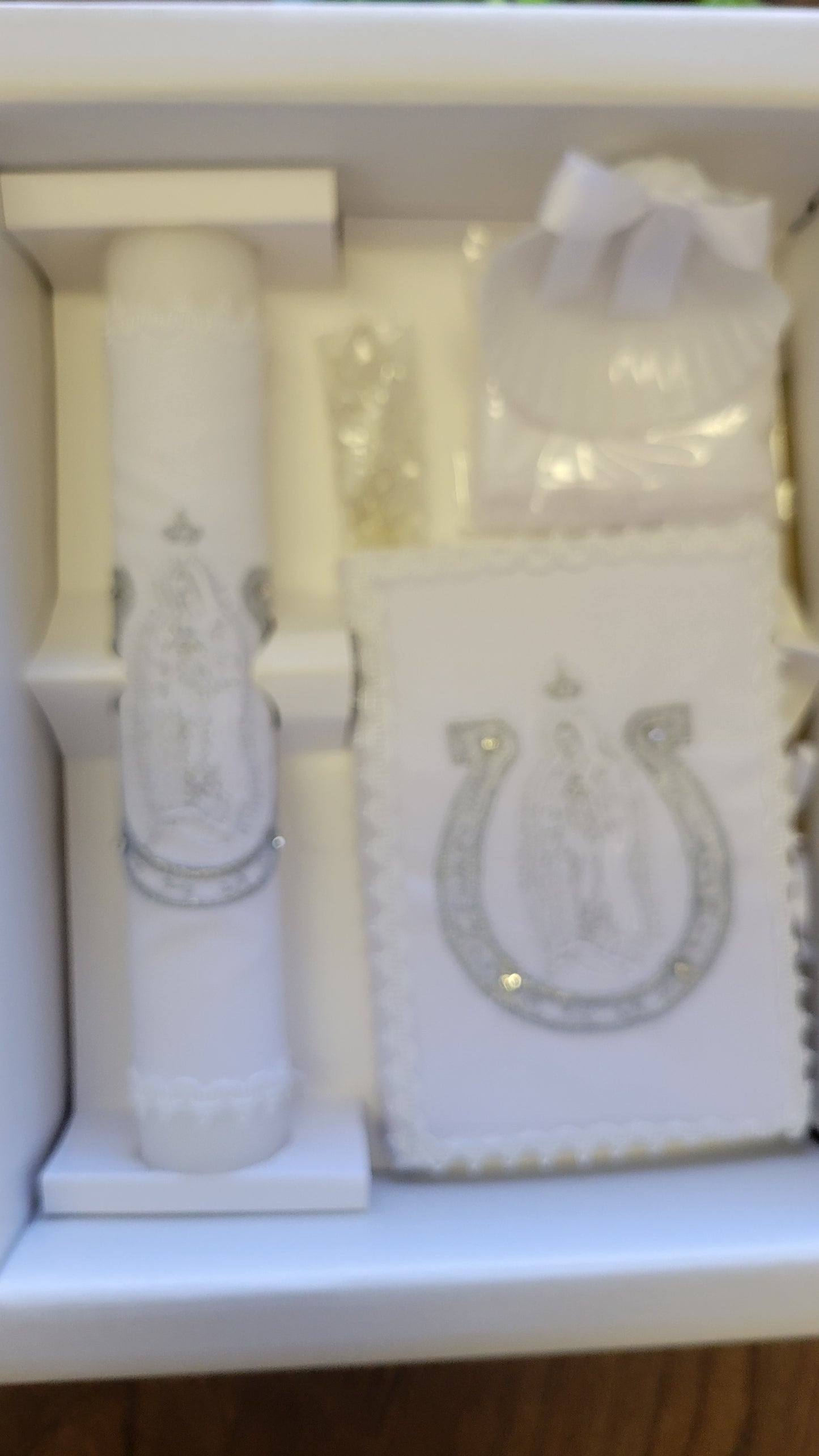 Baptism/Christening Candle Set