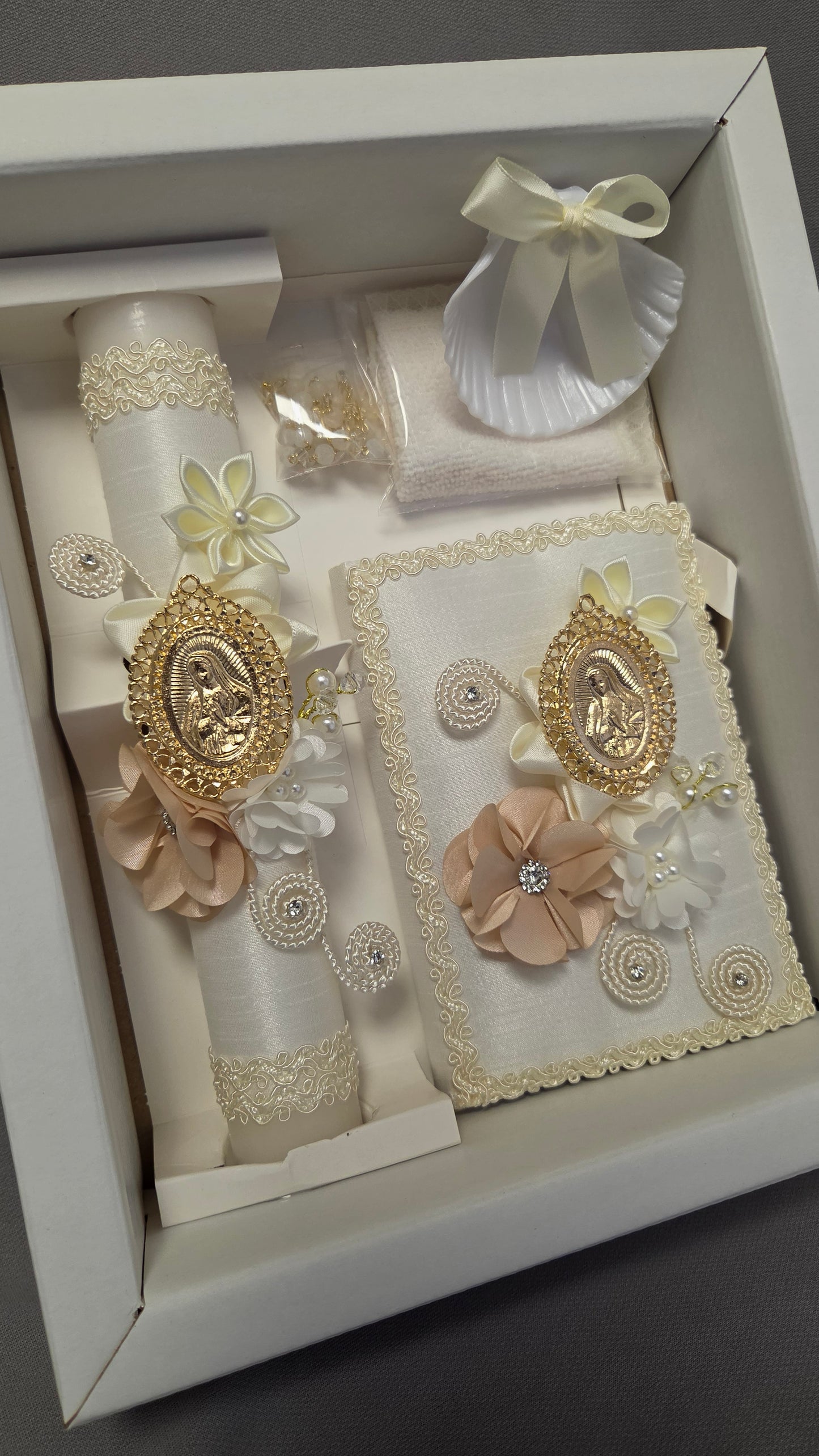 Baptism/Christening Candle Set