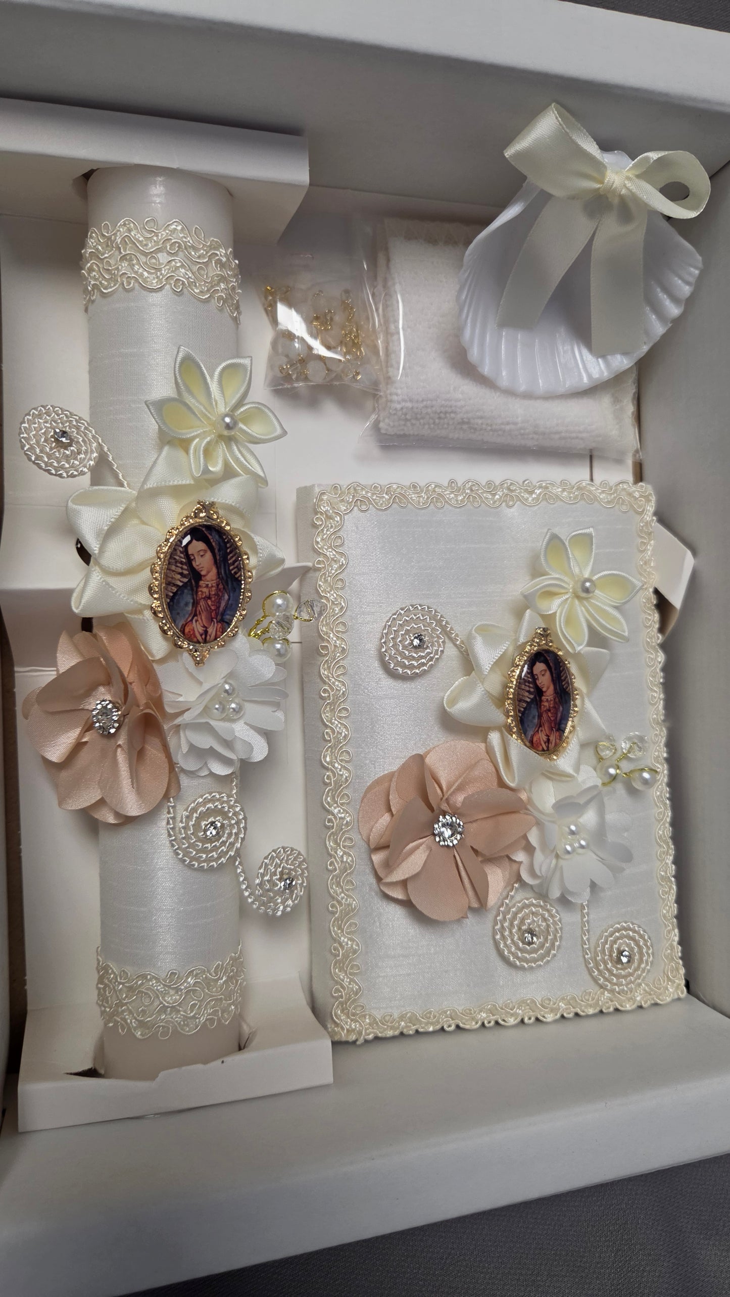 Baptism/Christening Candle Set