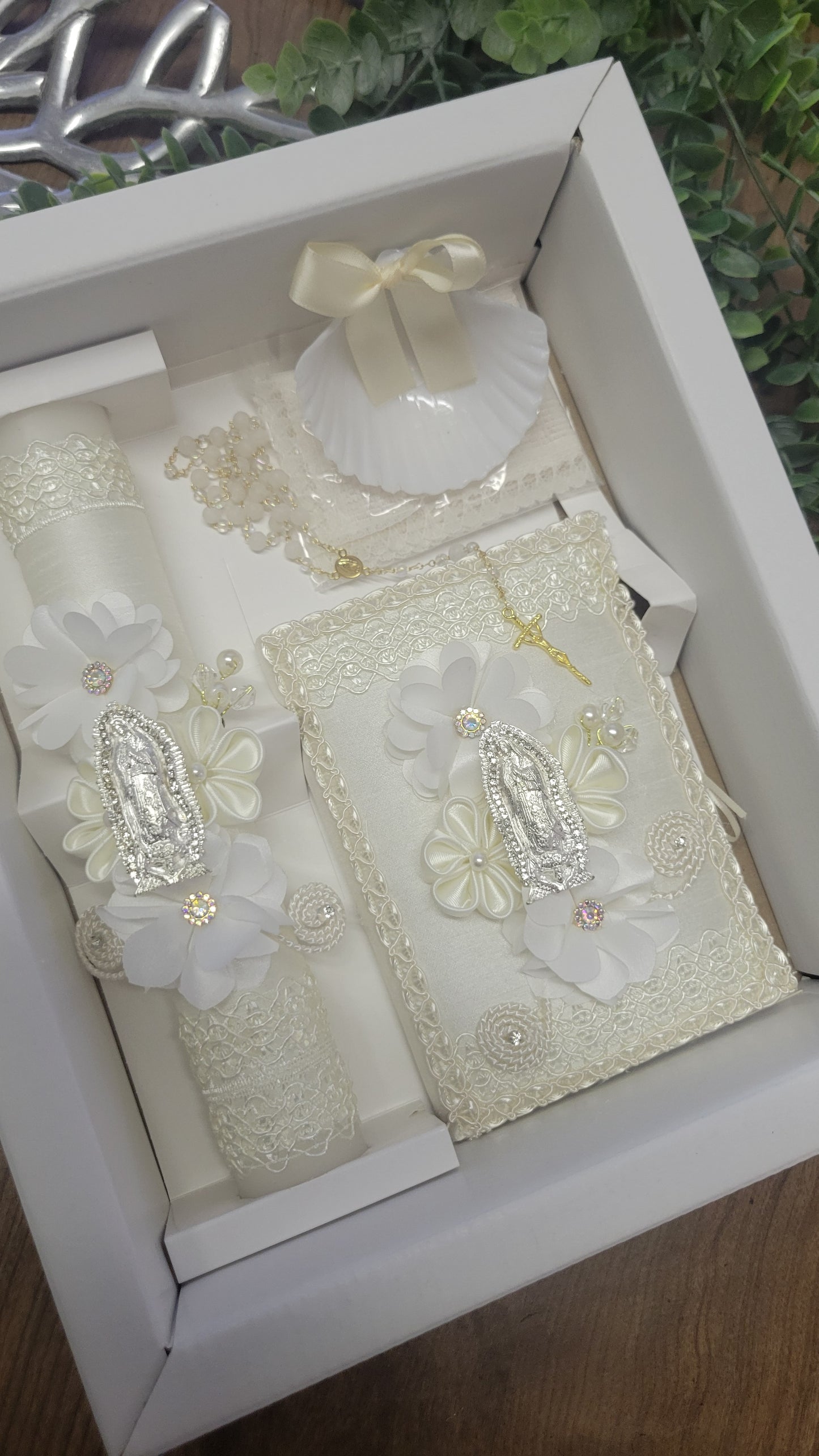 Baptism/Christening Candle Set