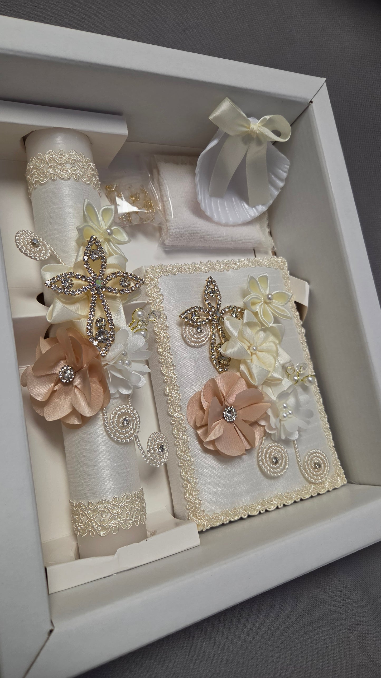 Baptism/Christening Candle Set
