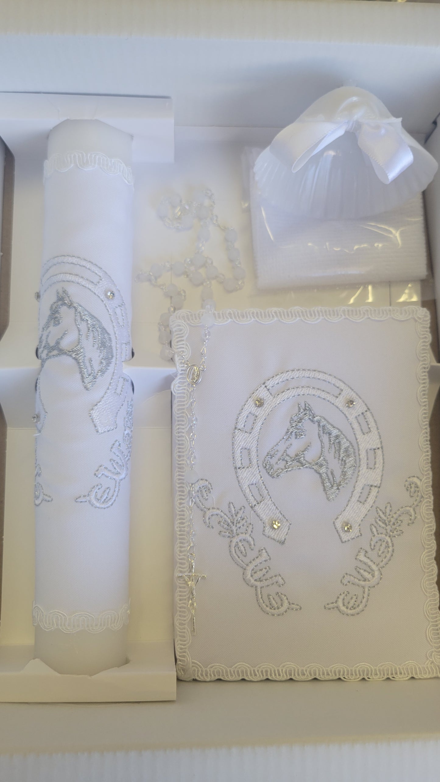 Baptism/Christening Candle Set