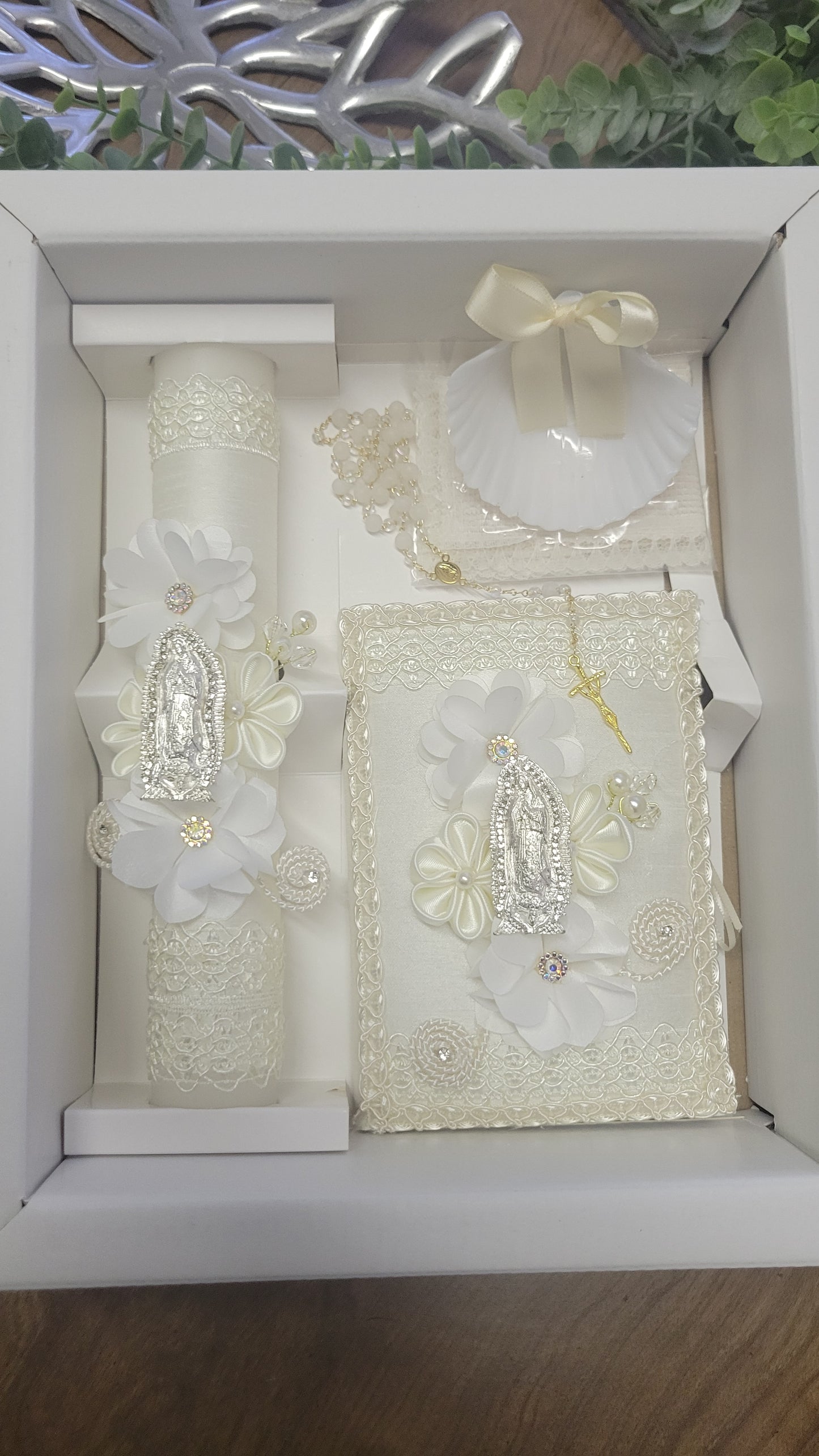 Baptism/Christening Candle Set
