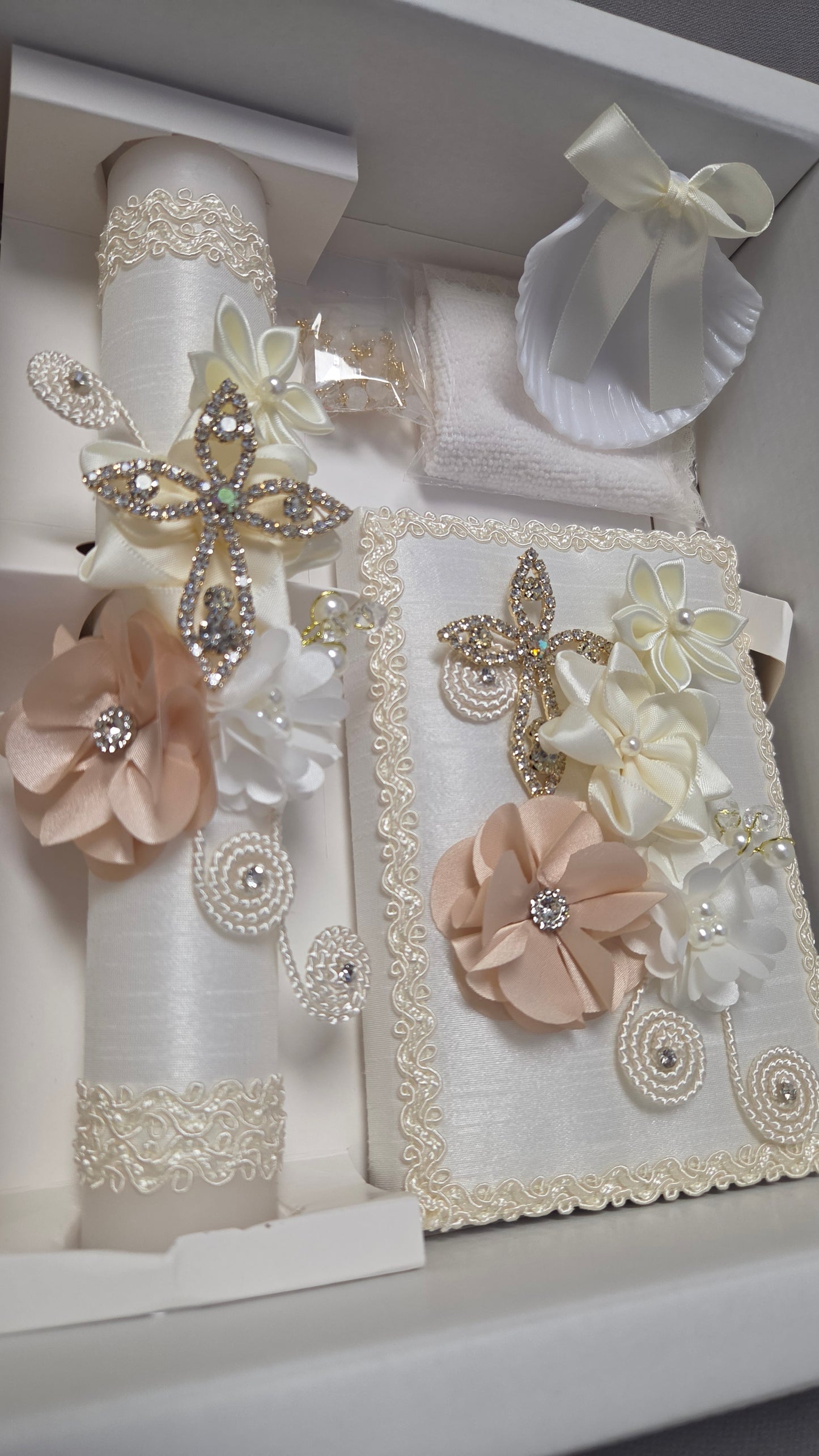 Baptism/Christening Candle Set