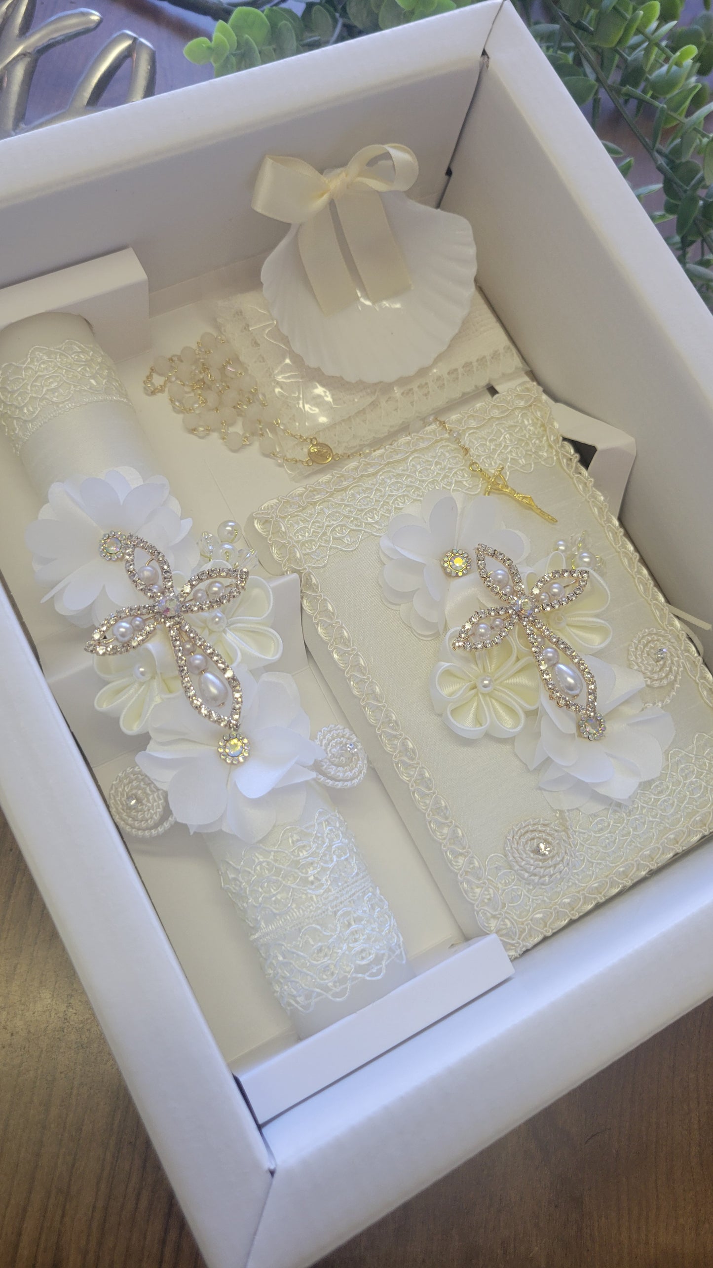 Baptism/Christening Candle Set