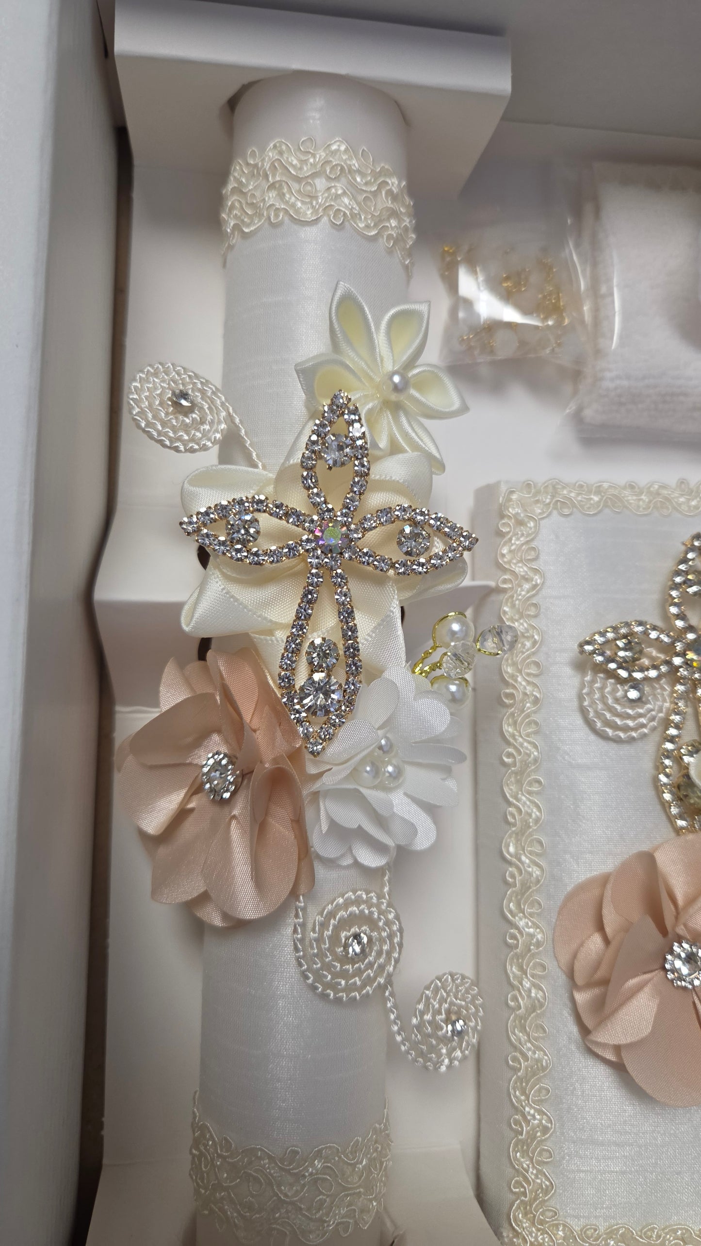 Baptism/Christening Candle Set