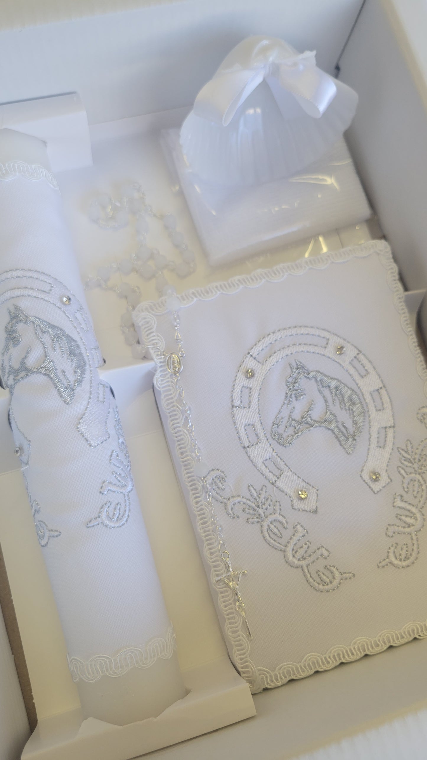 Baptism/Christening Candle Set