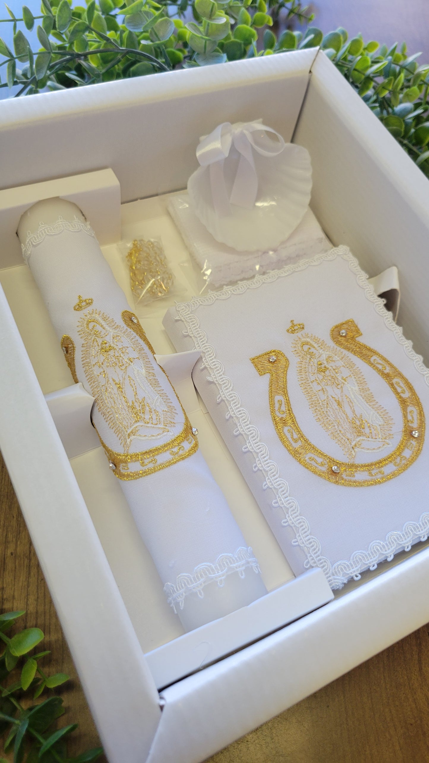 Baptism/Christening Candle Set