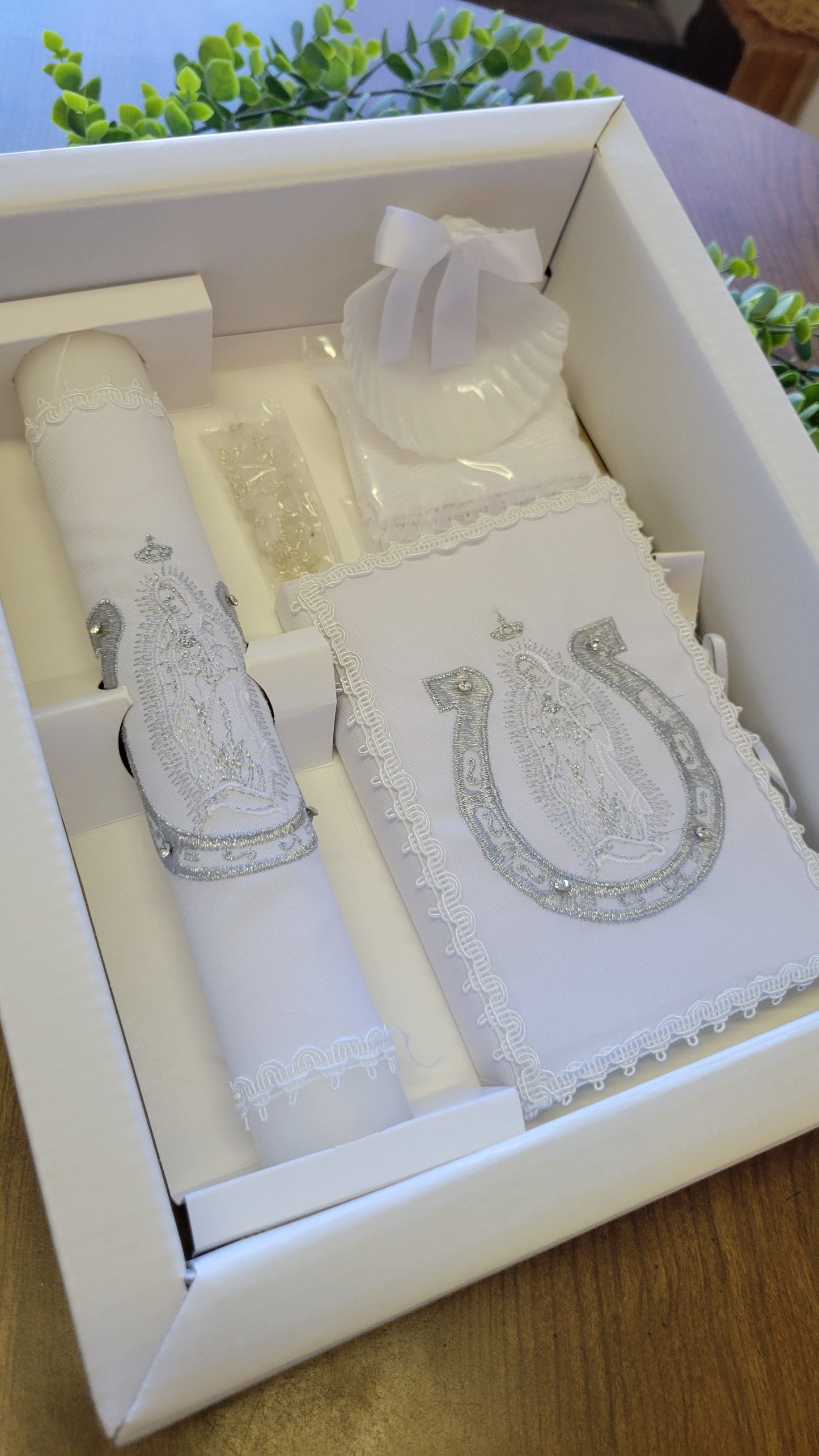 Baptism/Christening Candle Set