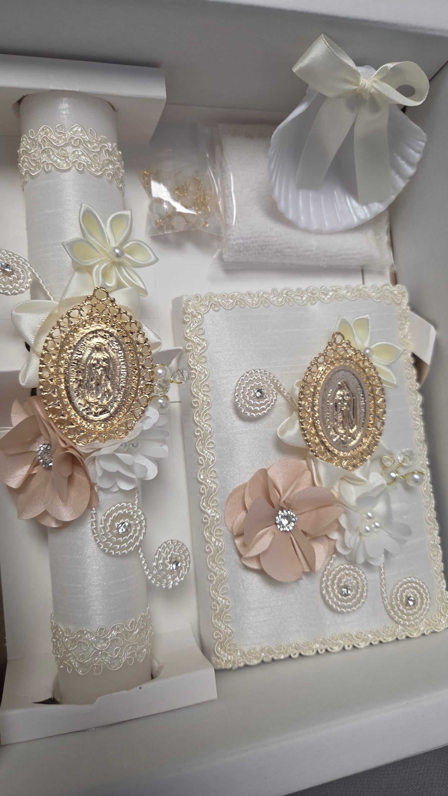 Baptism/Christening Candle Set