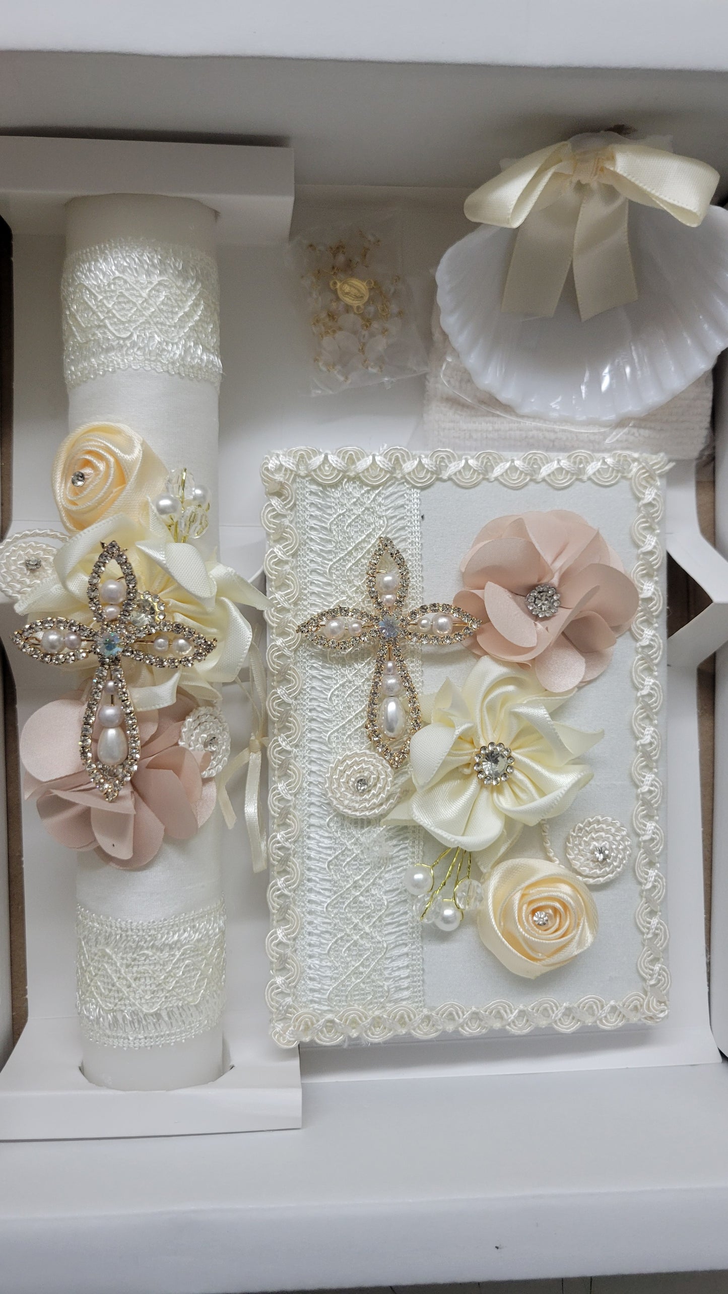 Baptism/Christening Candle Set