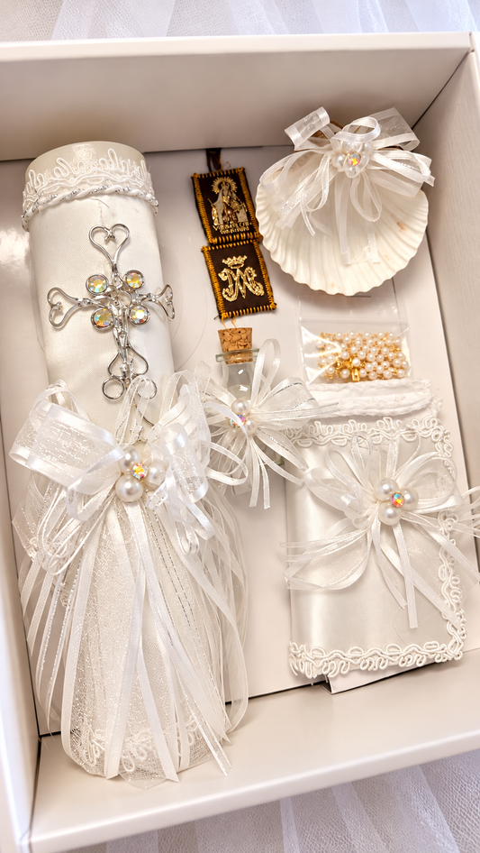 Baptism/Christening Candle Set