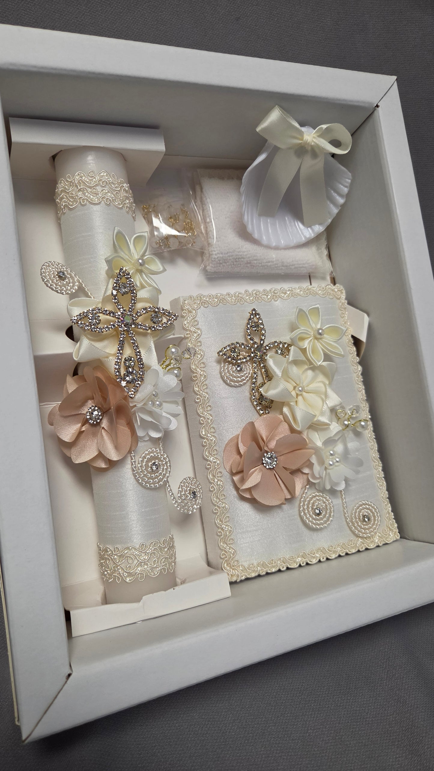 Baptism/Christening Candle Set